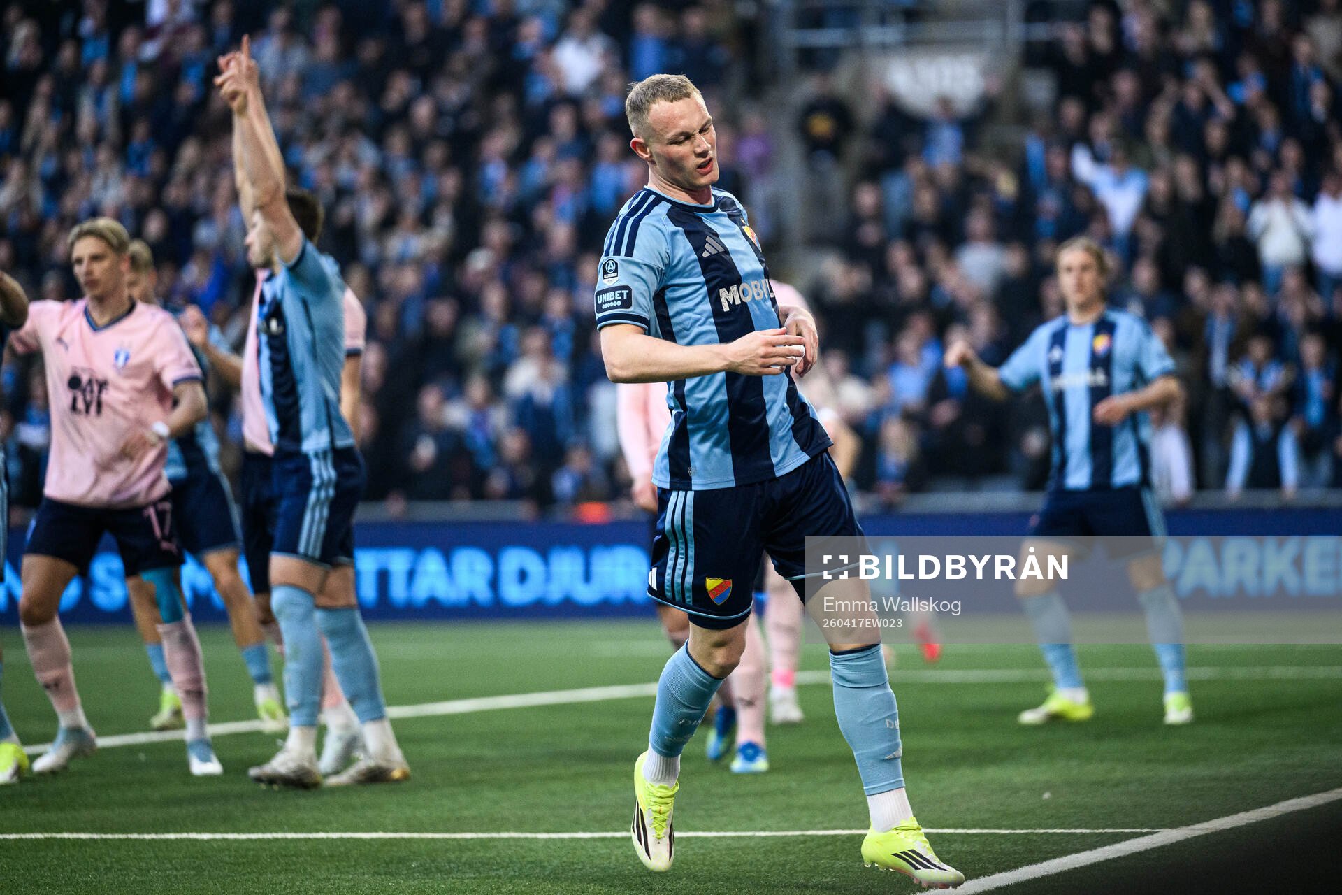 Djurgårdens Kristian Lien deppar