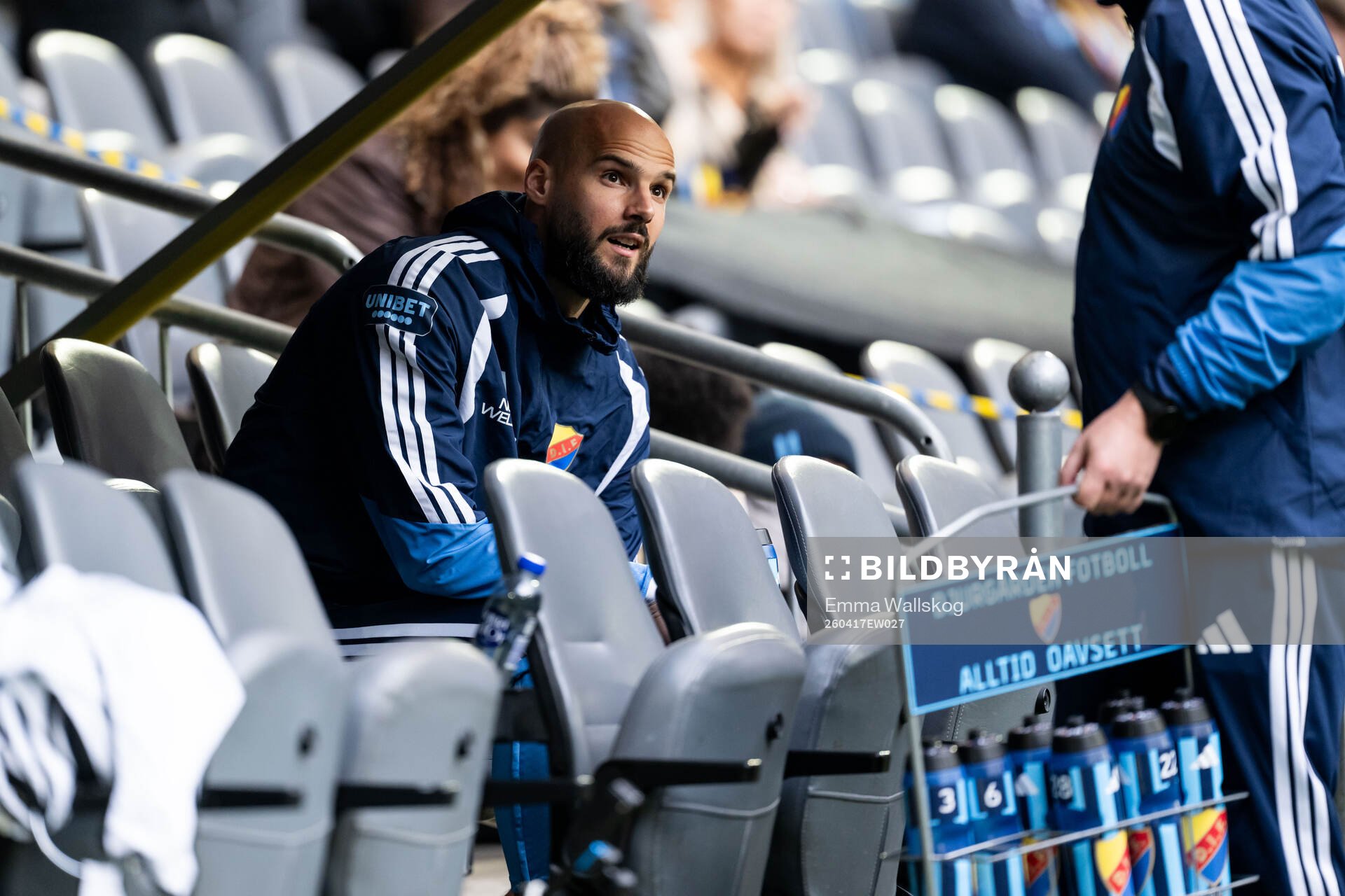 Djurgårdens målvakt Filip Manojlovic