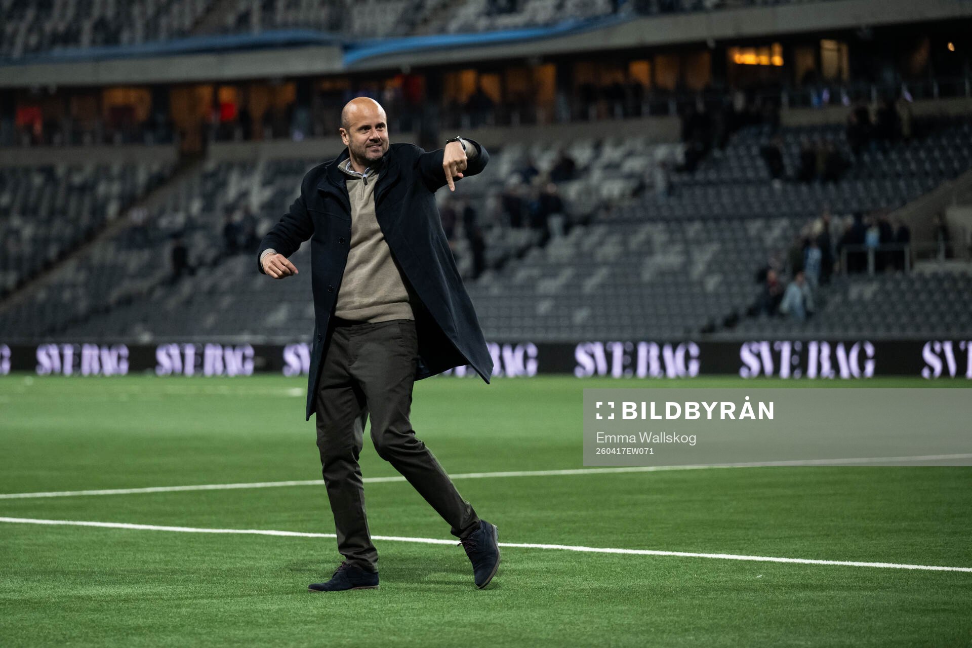 Malmö FFs huvudtränare Miguel Angel Ramirez jublar