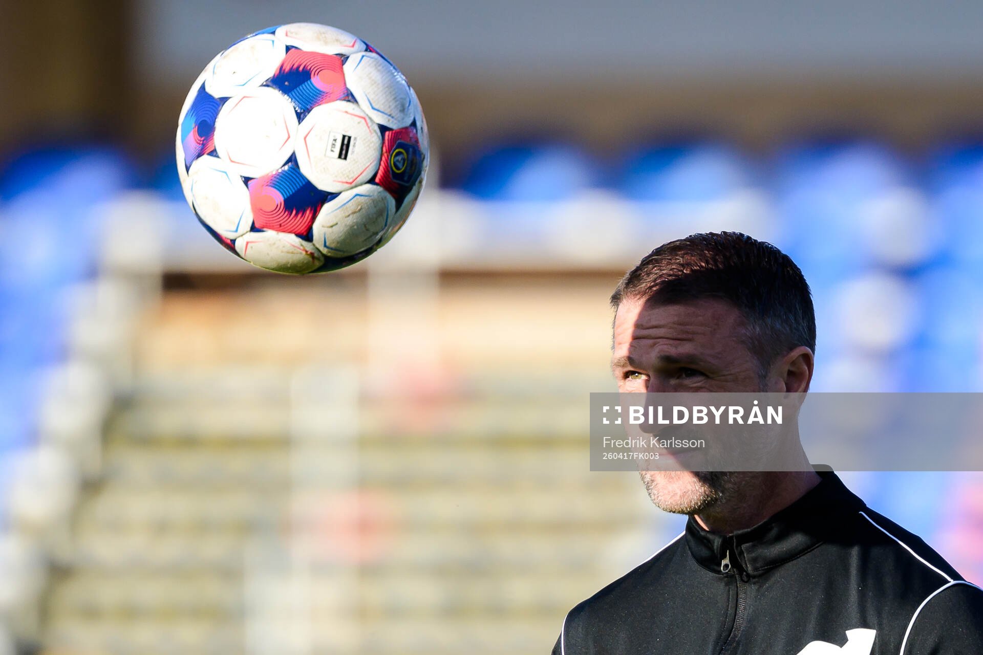 Degerfors tränare Tobias Solberg