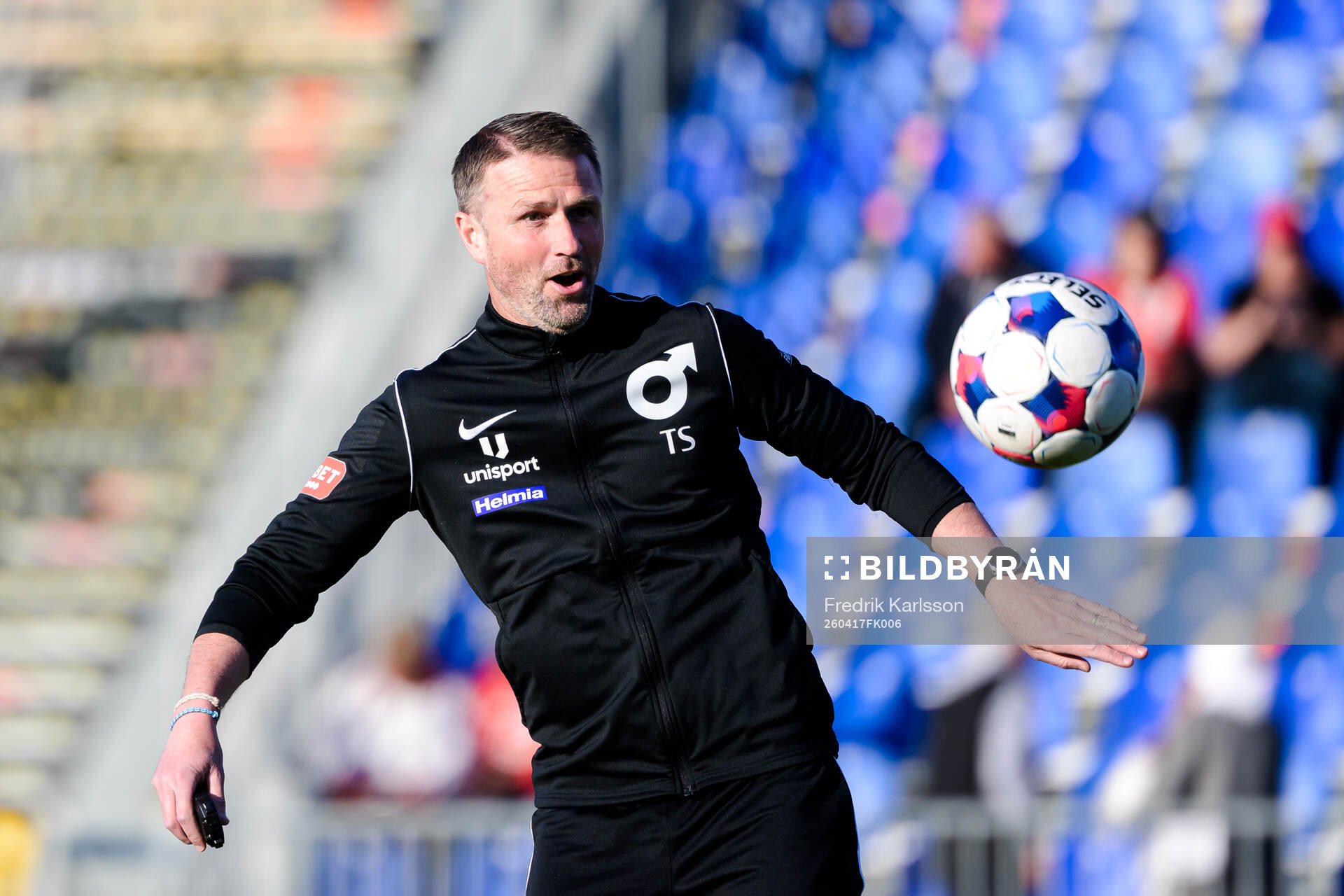 Degerfors tränare Tobias Solberg