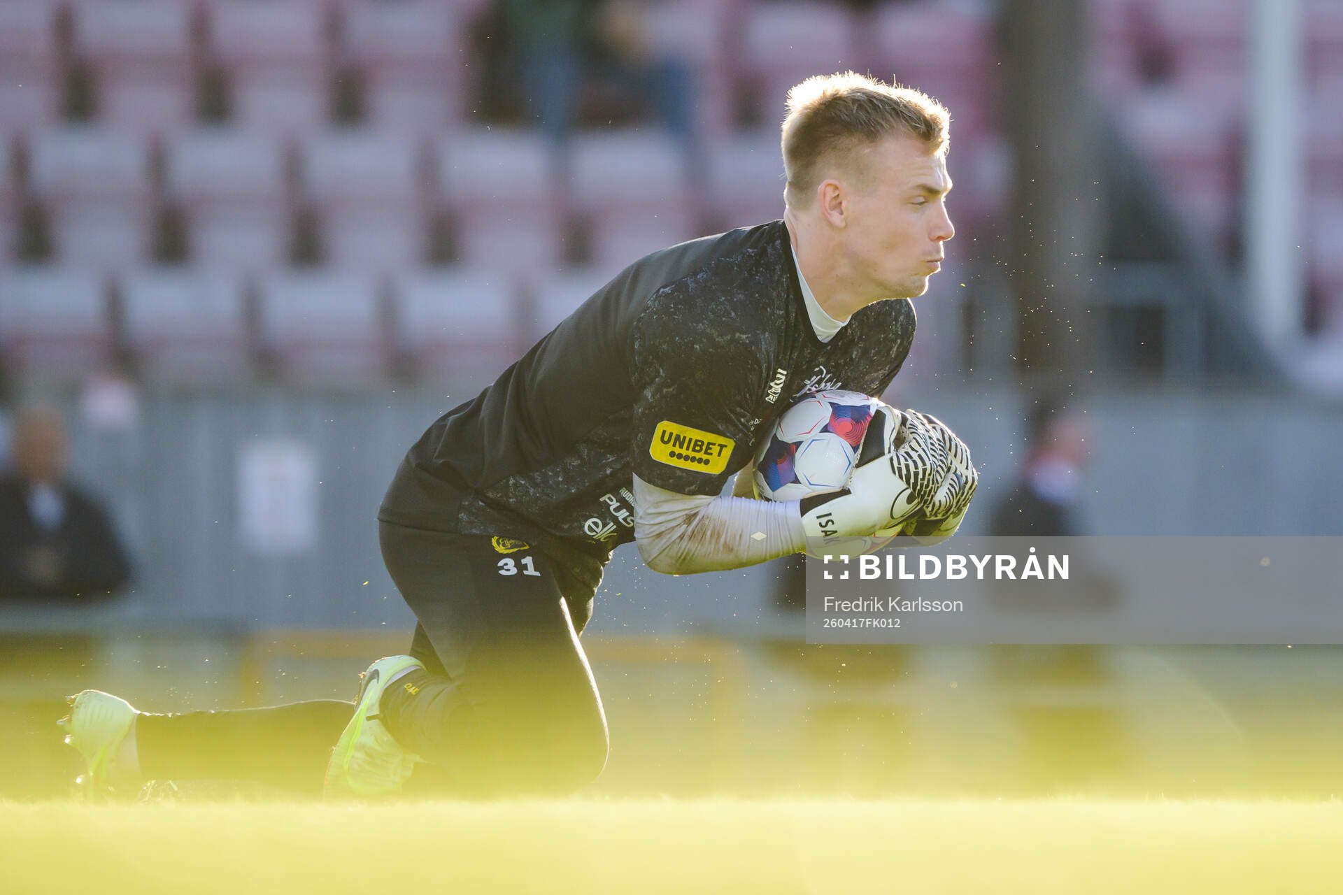 Elfsborgs målvakt Isak Pettersson