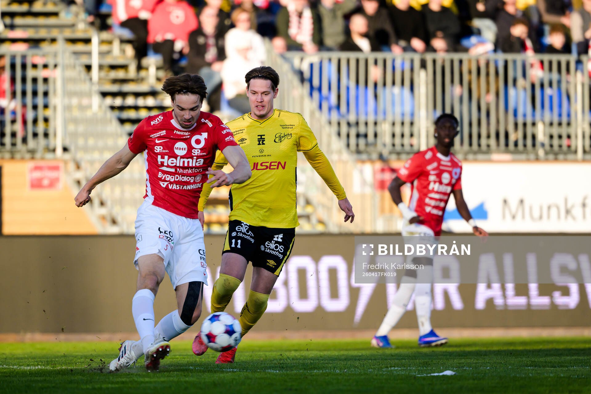 Degerfors Juhani Pikkarainen och Elfsborgs Taylor Silverholt