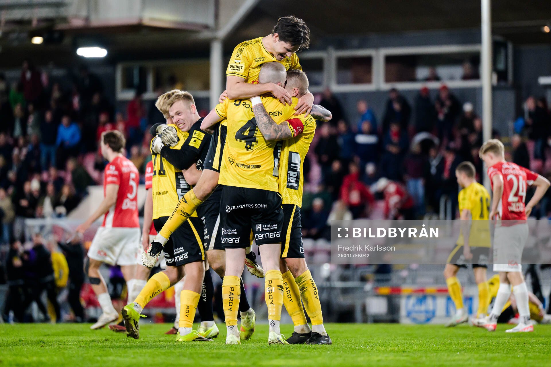 Elfsborgs Rasmus Wikström jublar