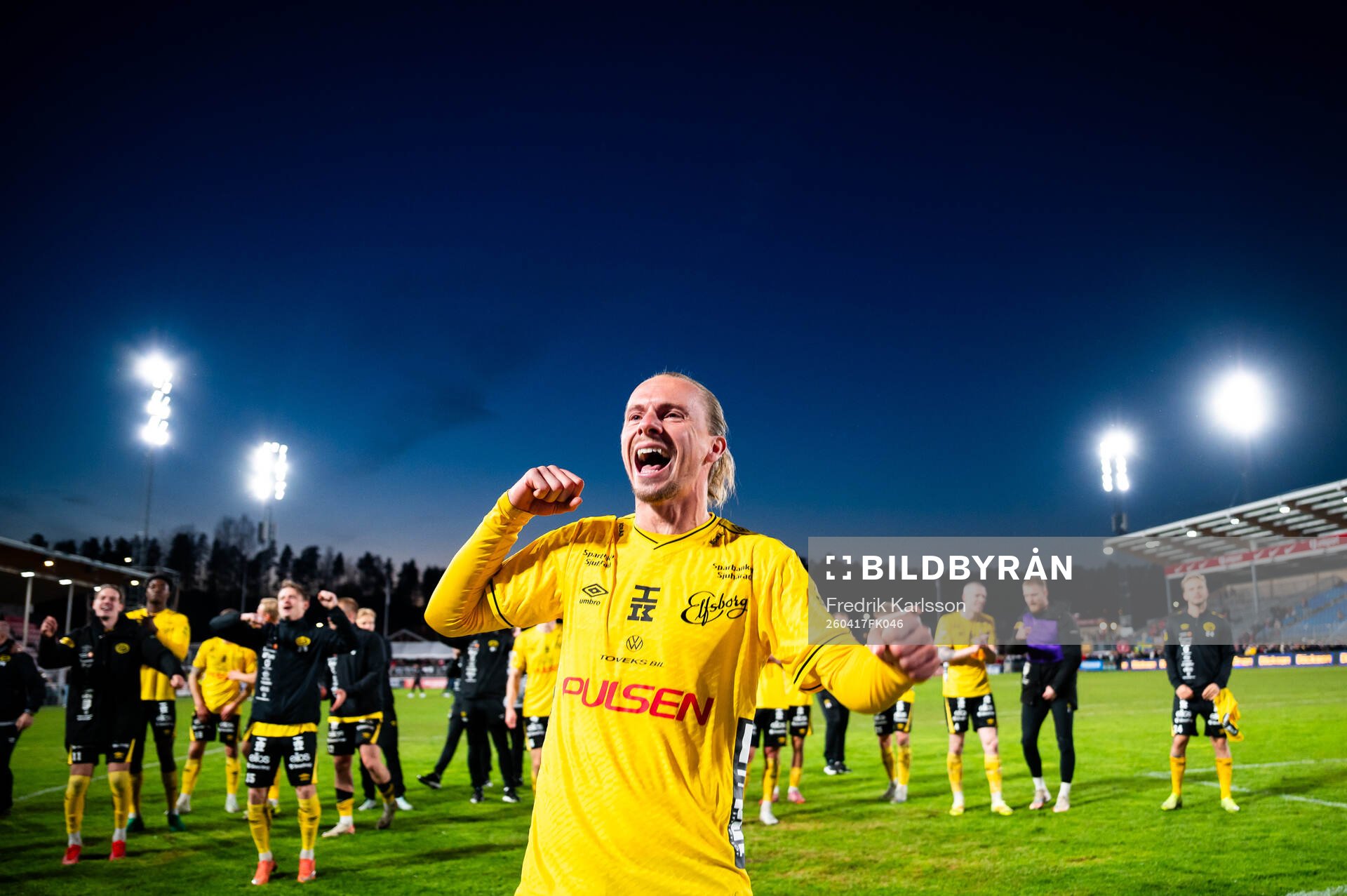 Elfsborgs Niklas Hult jublar