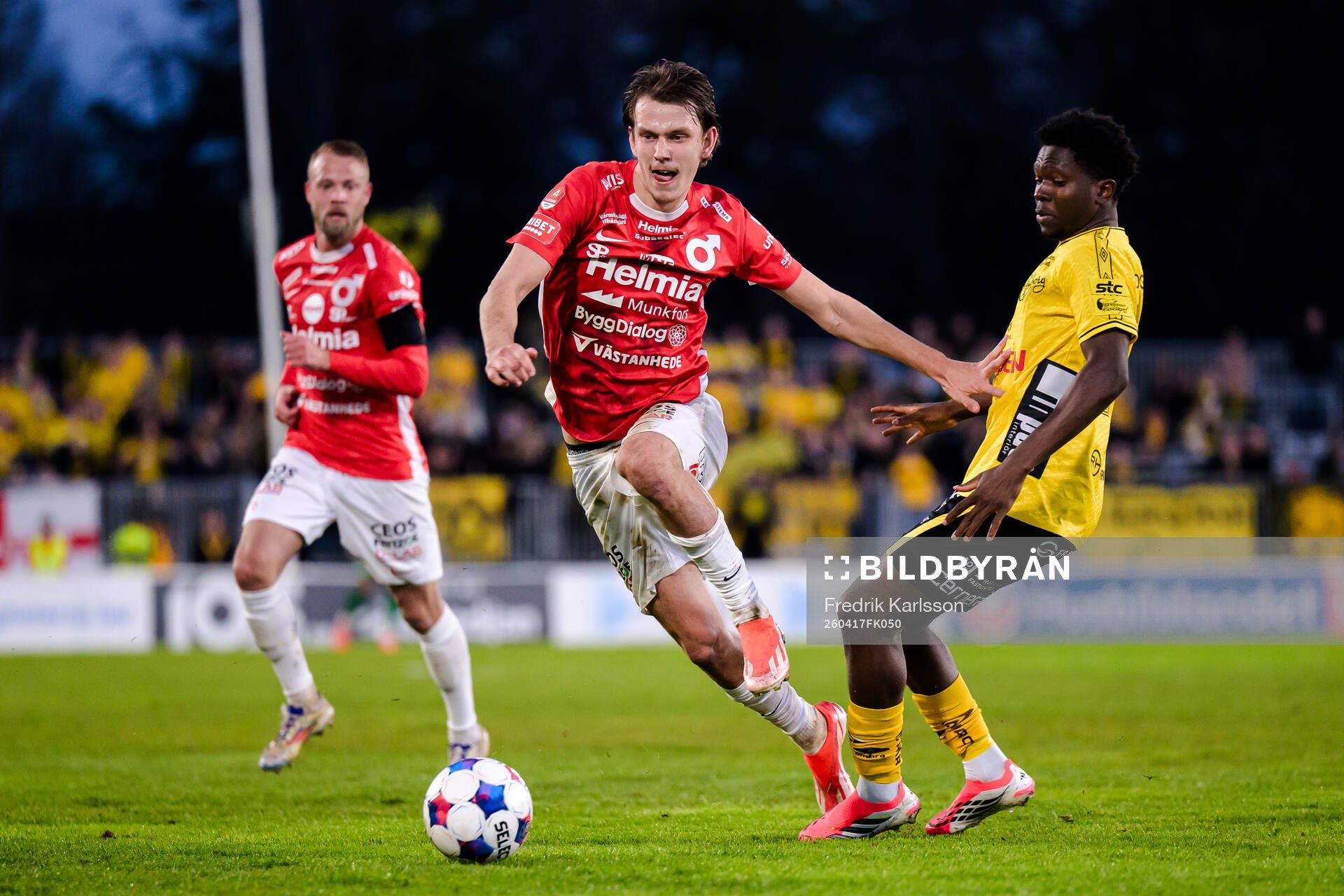 Degerfors Kazper Karlsson och Elfsborgs Ozor Victor Okeke