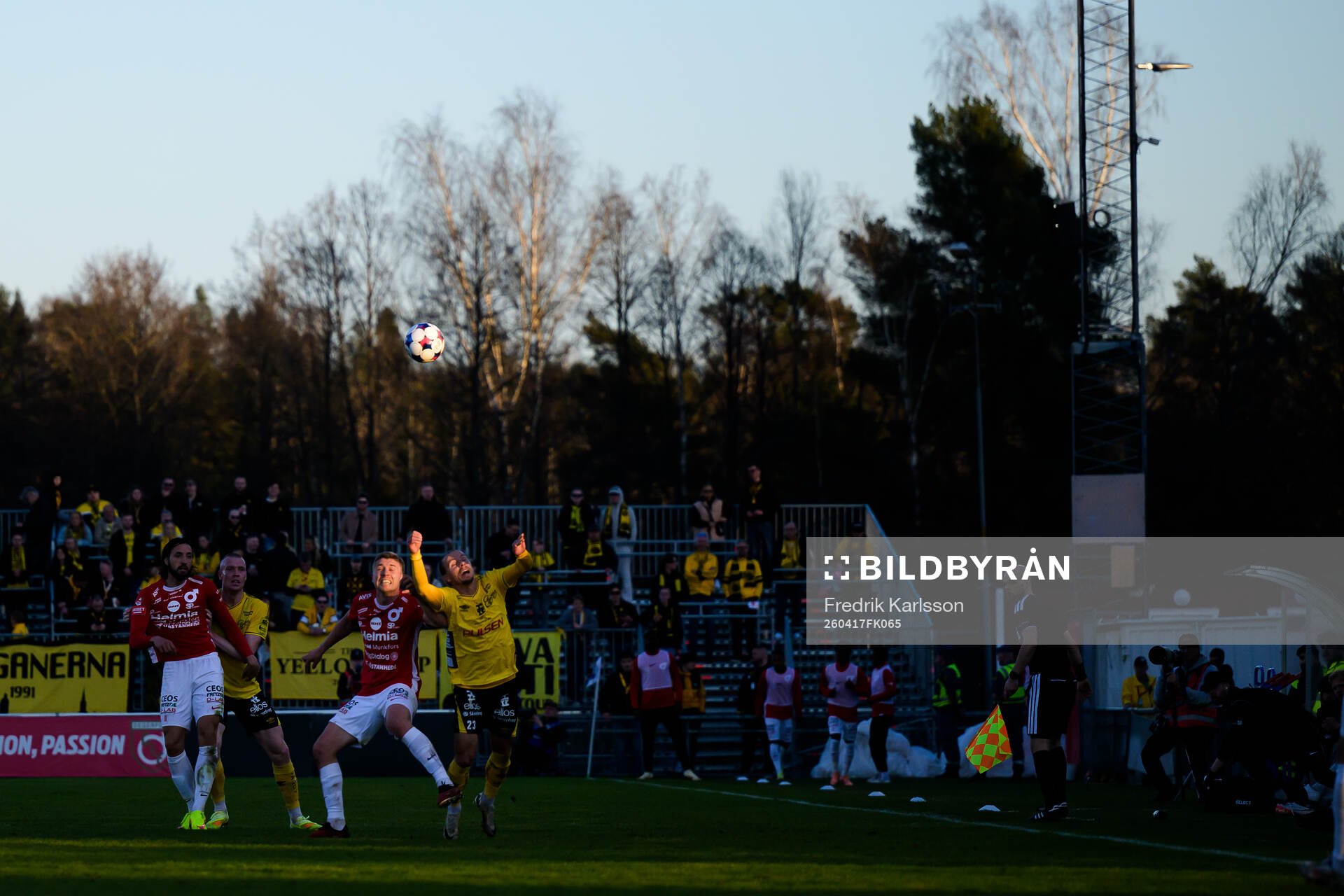 Degerfors Ludvig Fritzson och Elfsborgs Niklas Hult