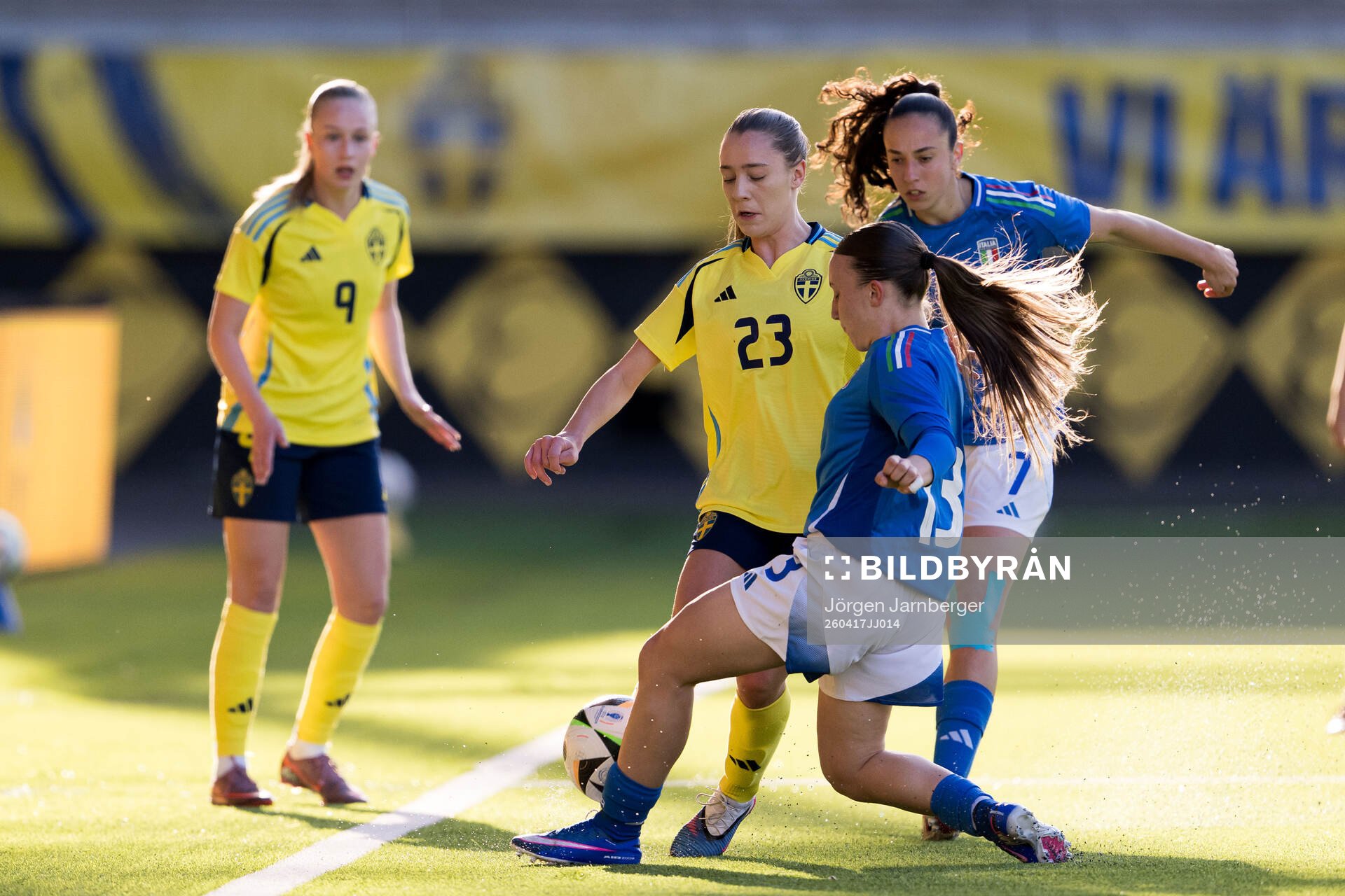 Augusta Priks of Sweden and Giulia Galli of Italy