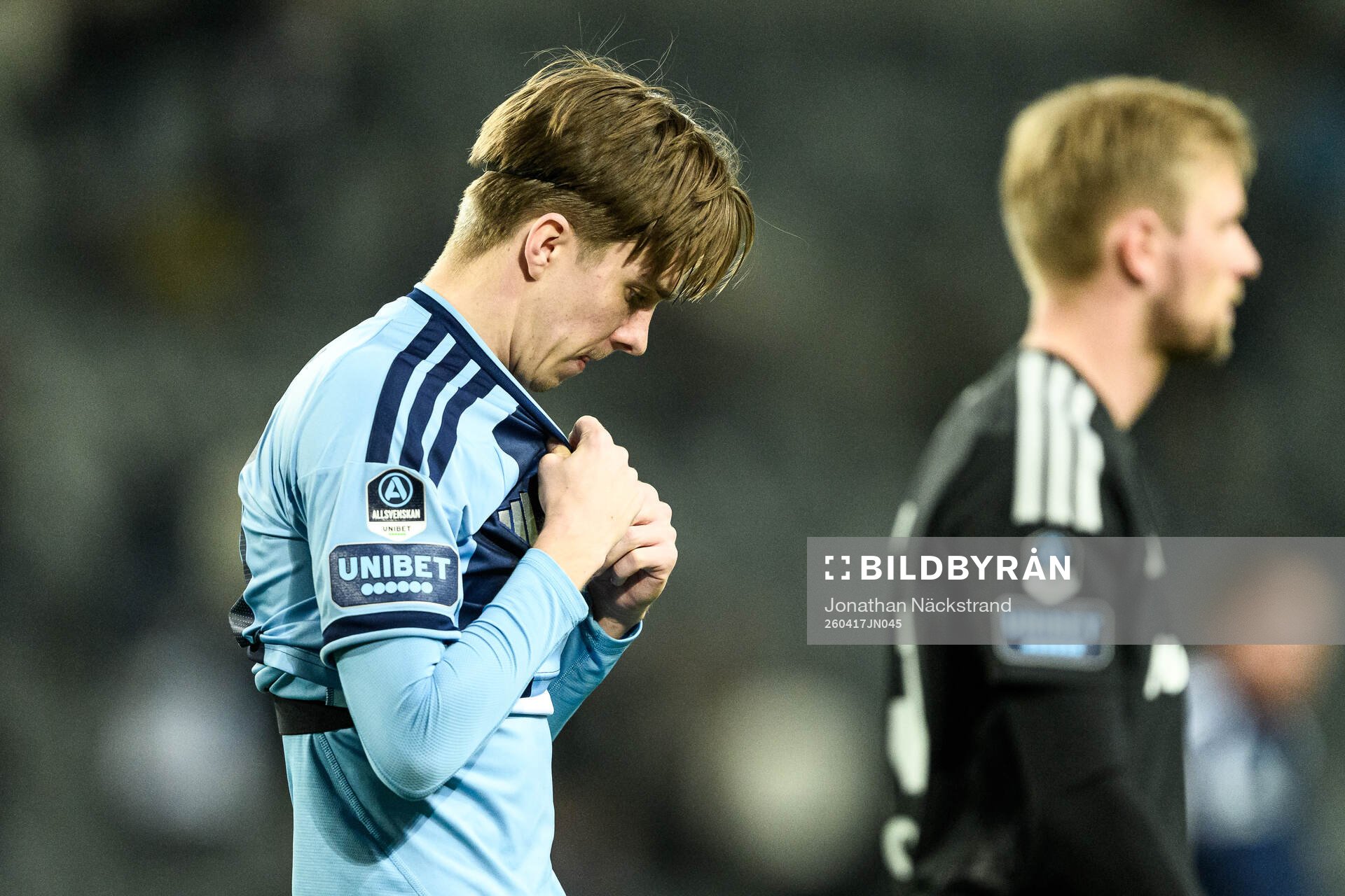 Djurgårdens Max Larsson deppar