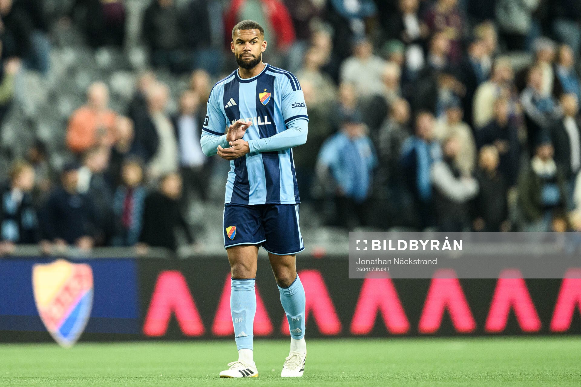 Djurgårdens Leon Hien deppar