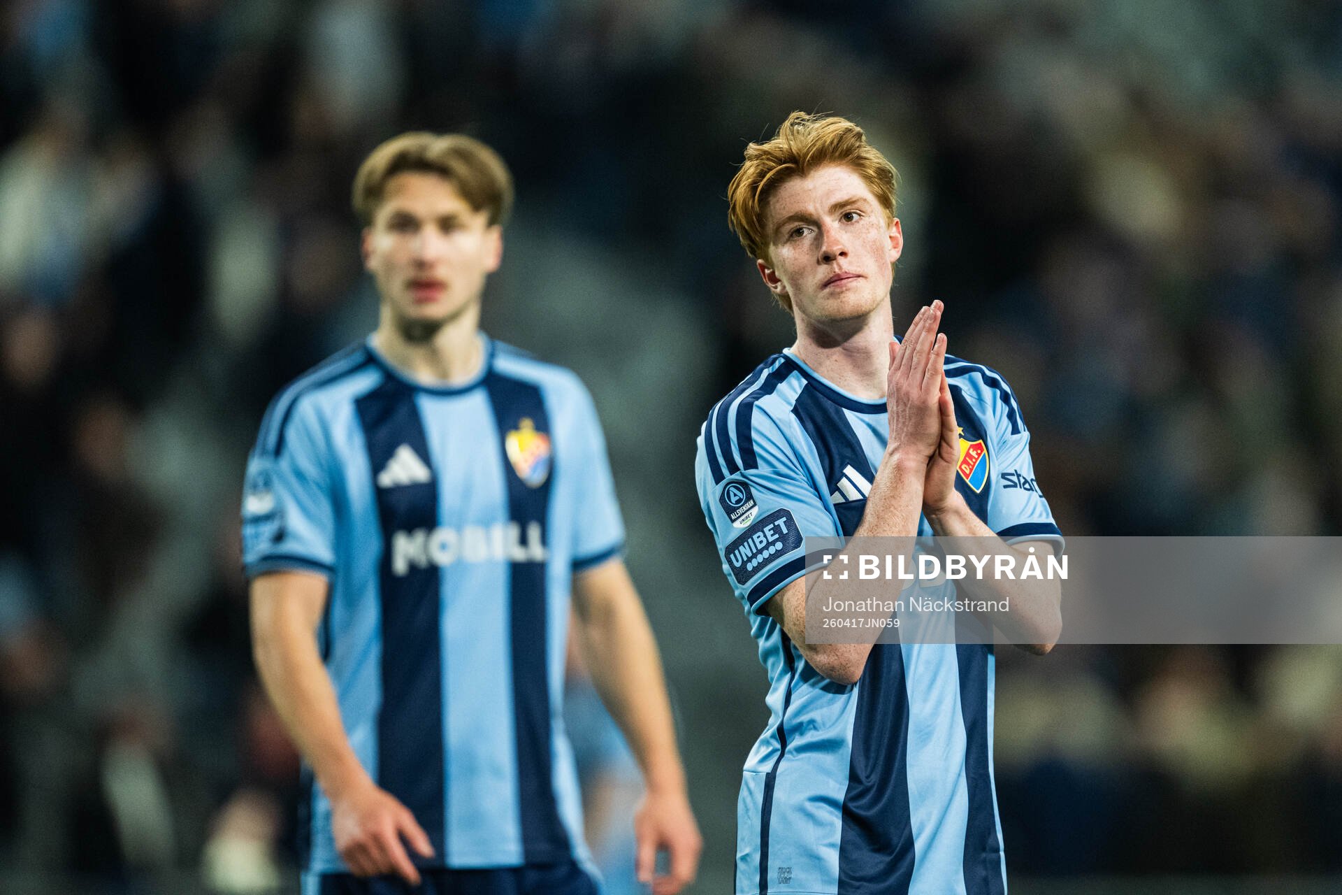 Djurgårdens Peter Langhoff deppar
