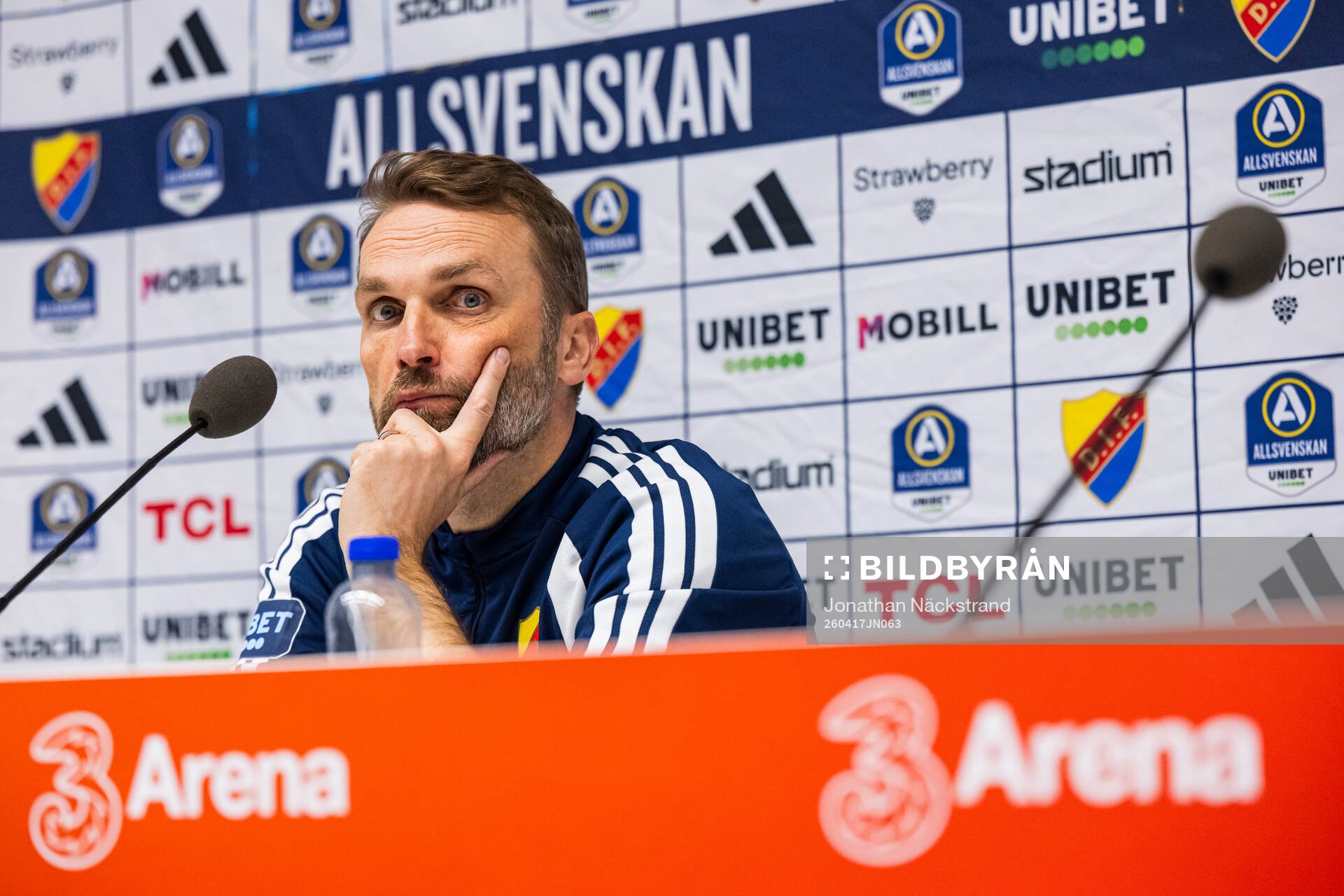 Djurgårdens tränare Jani Honkavaara