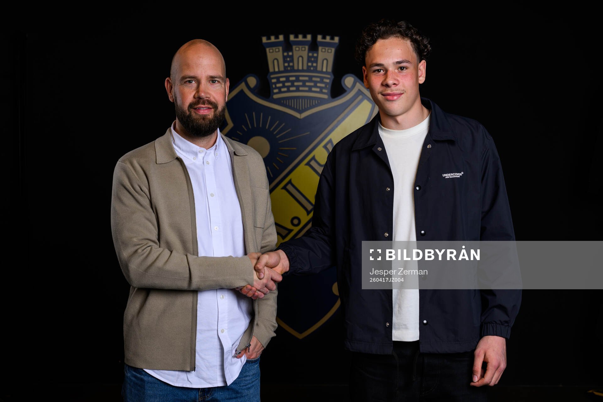 AIKs sportchef Miika Takkula och Norton de Carvalho