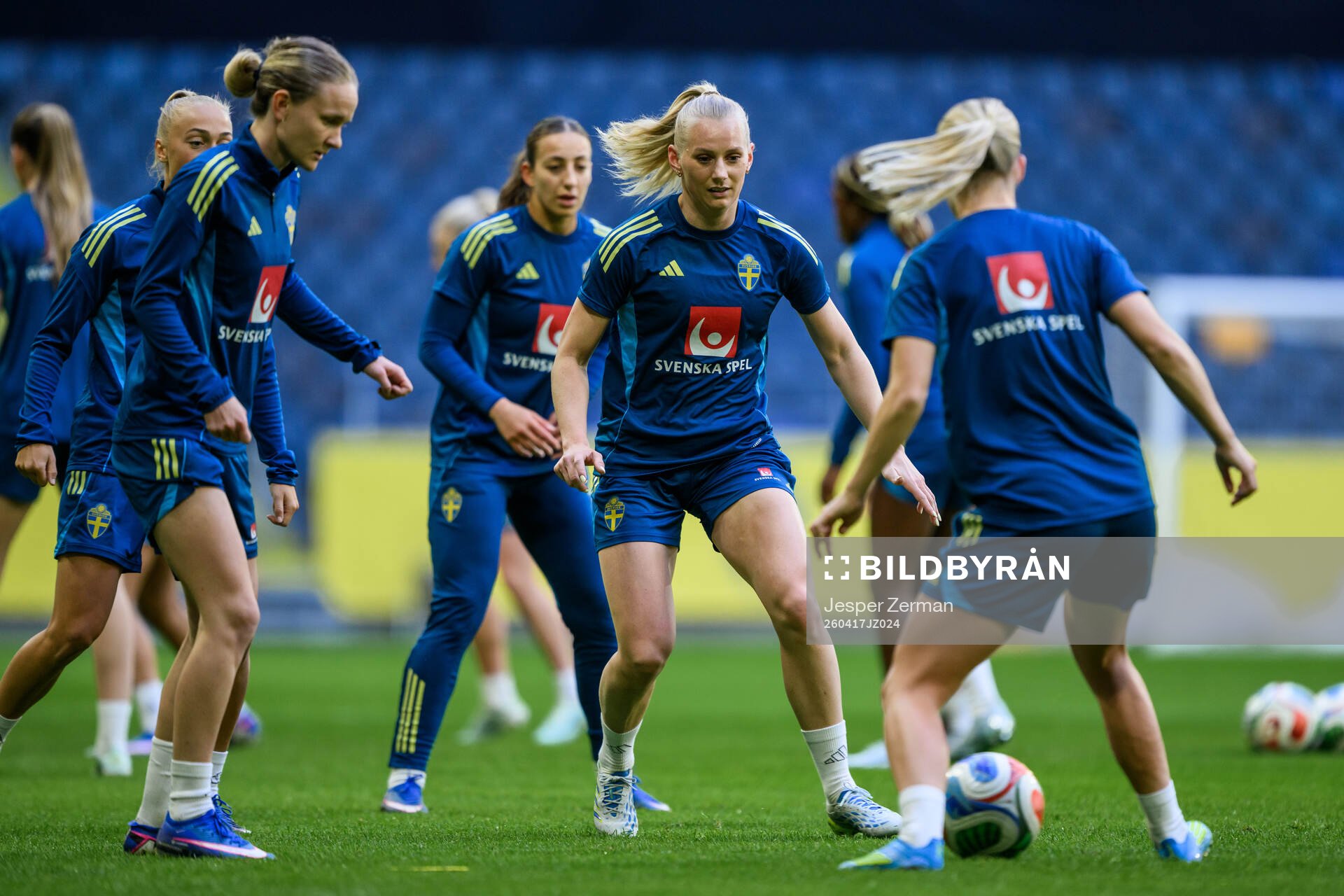 Stina Blackstenius of the Swedish women's national football
