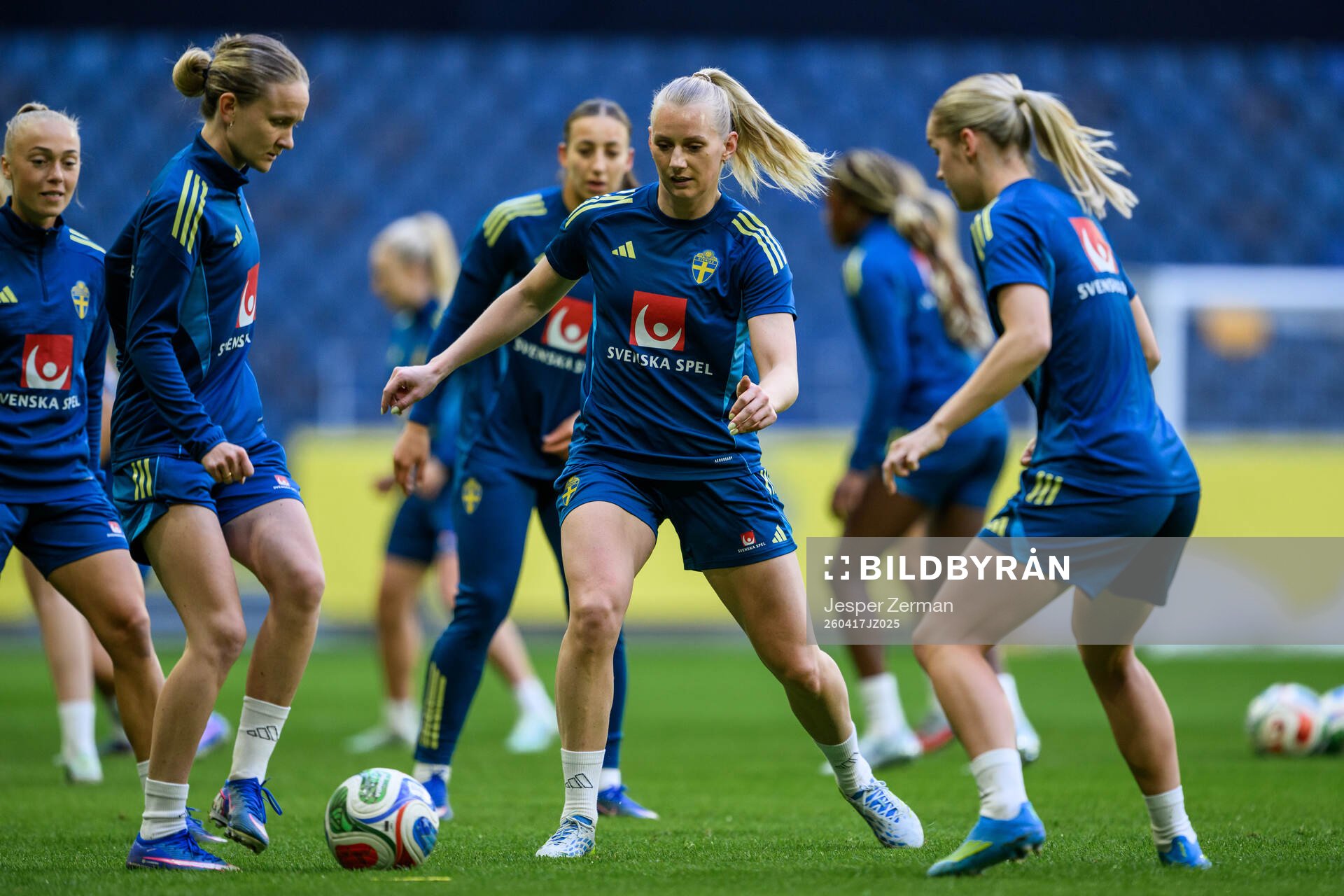 Stina Blackstenius of the Swedish women's national football