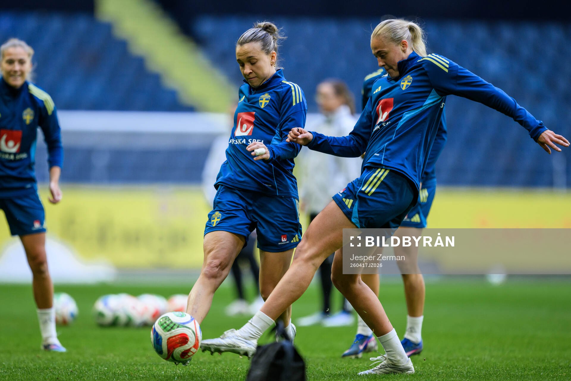 Julia Zigiotti Olme of the Swedish women's national