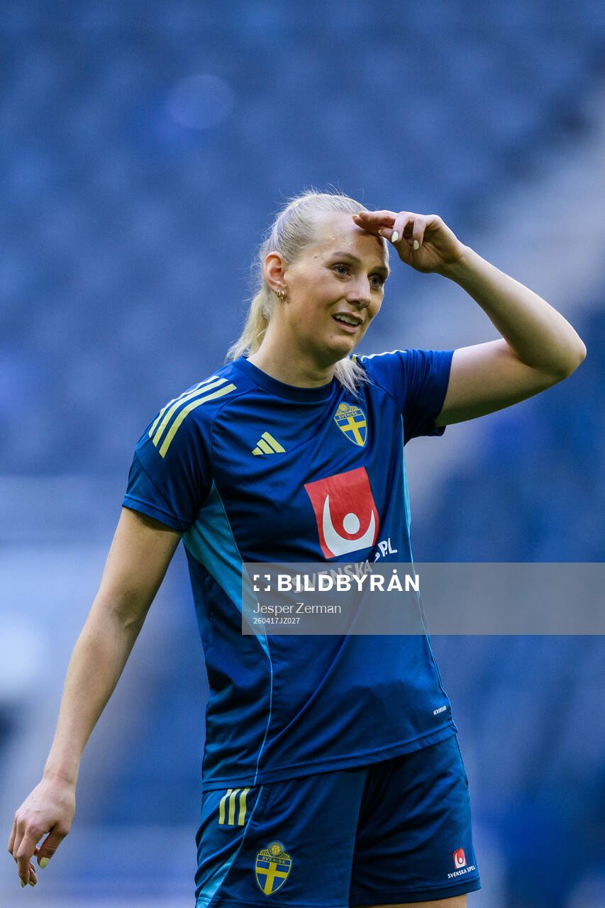Stina Blackstenius of the Swedish women's national football