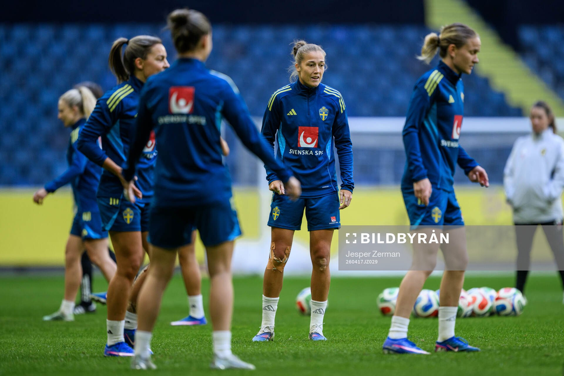 Filippa Angeldahl of the Swedish women's national football