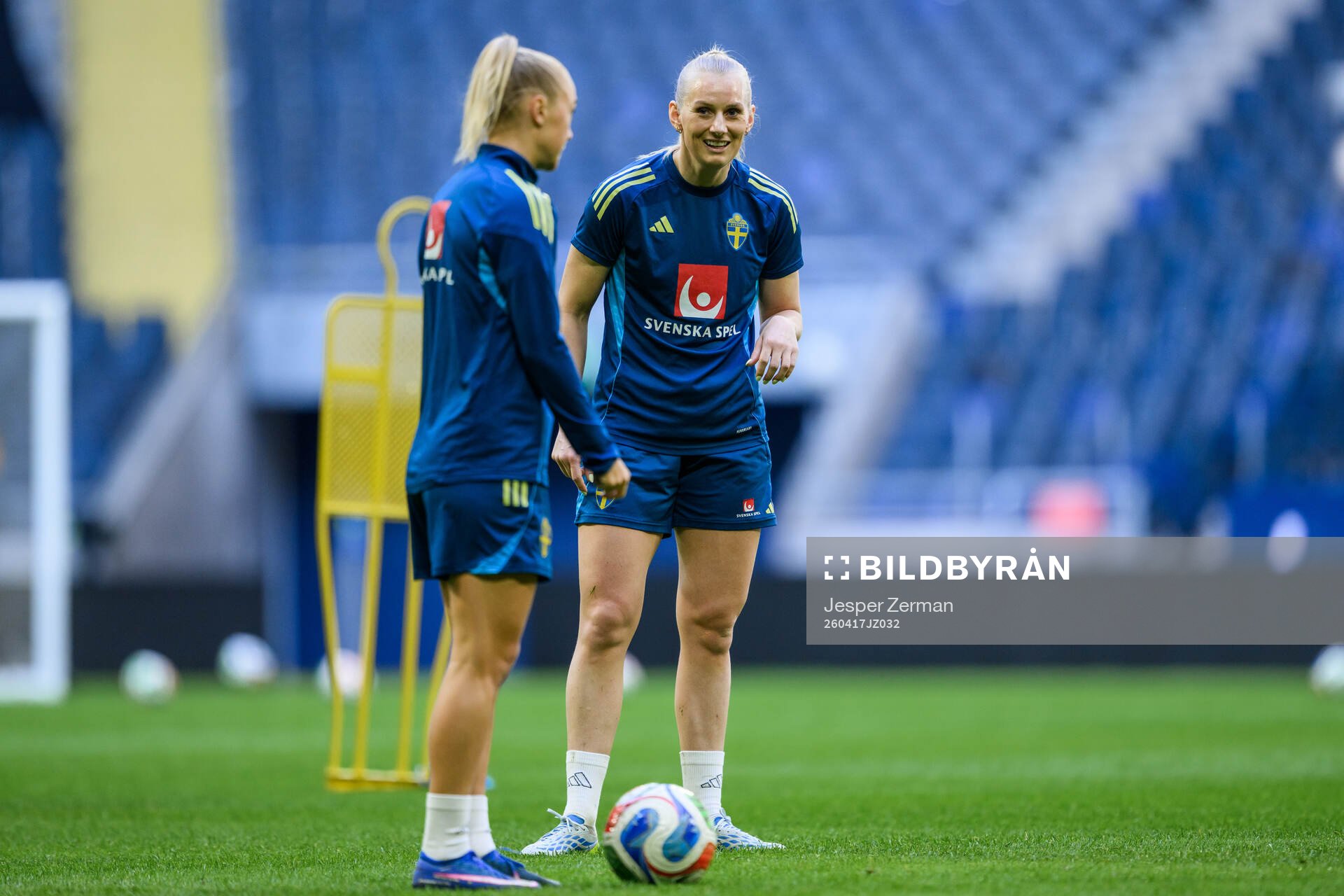 Stina Blackstenius of the Swedish women's national football
