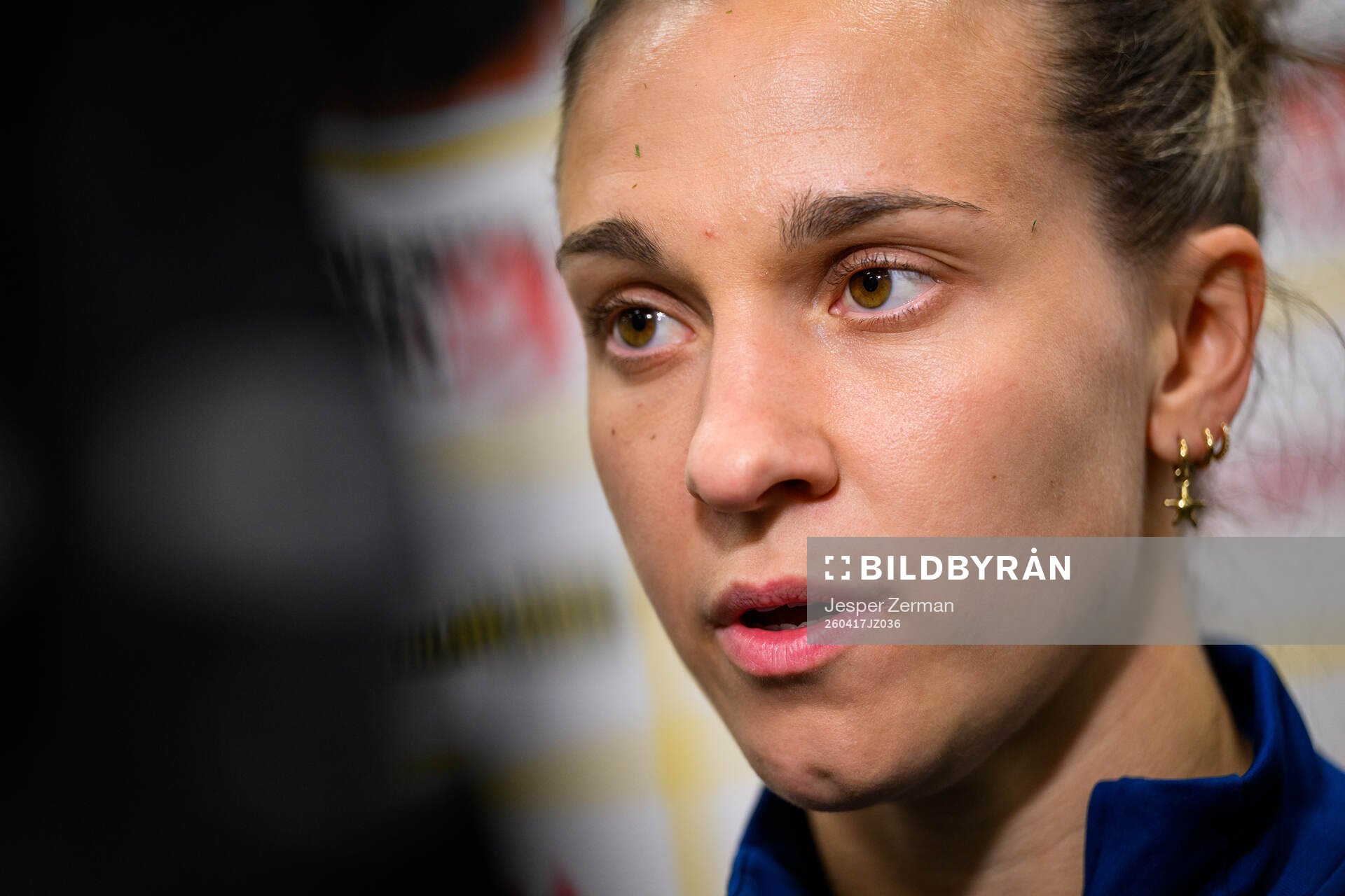 Julia Zigiotti Olme of the Swedish women's national