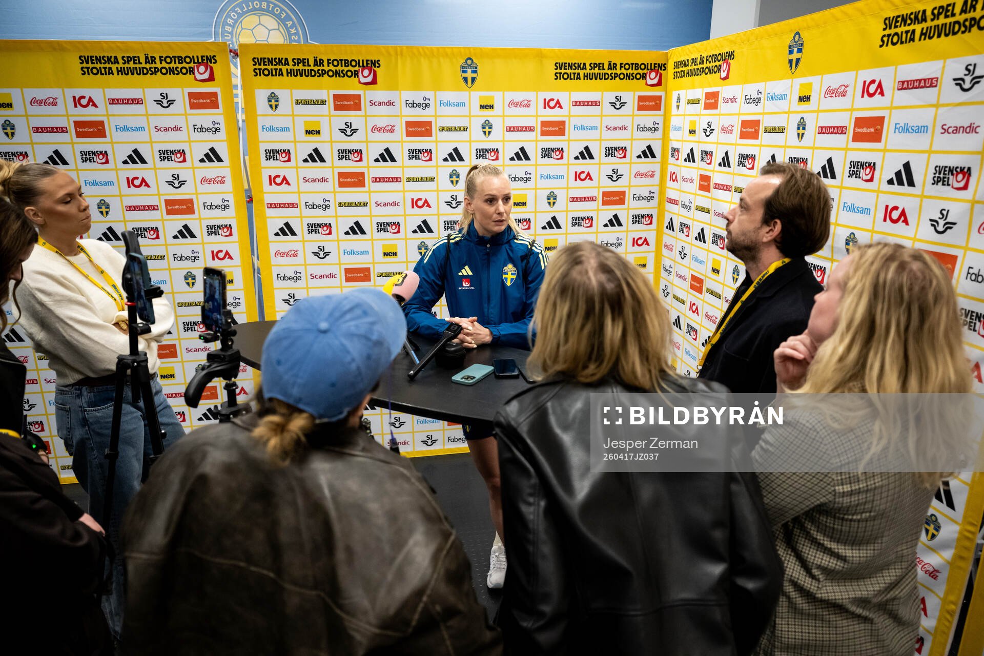 Stina Blackstenius of the Swedish women's national football
