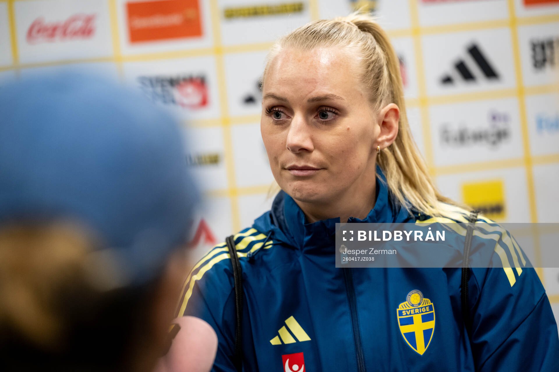 Stina Blackstenius of the Swedish women's national football