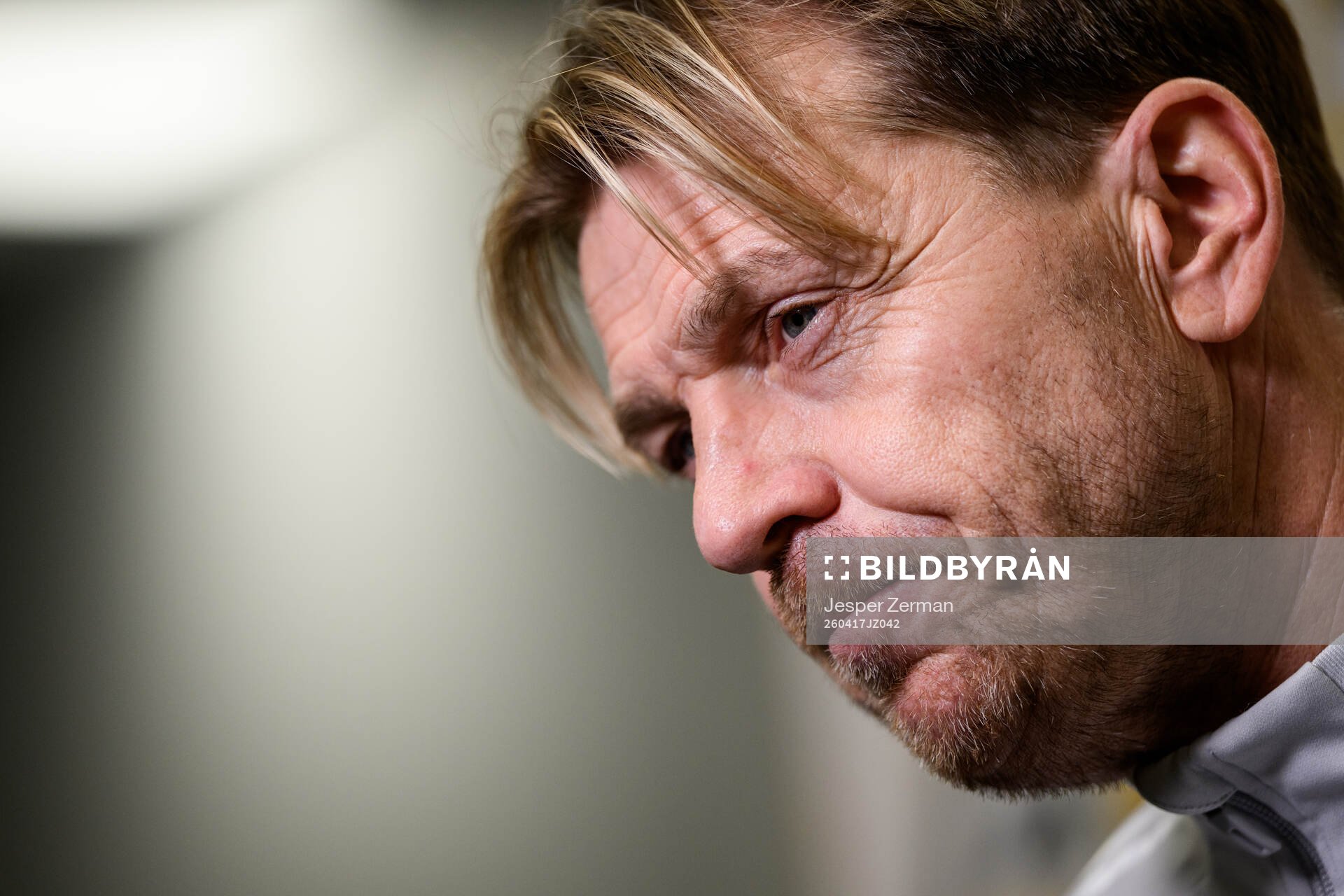 Head coach Tony Gustavsson of the Swedish women's national