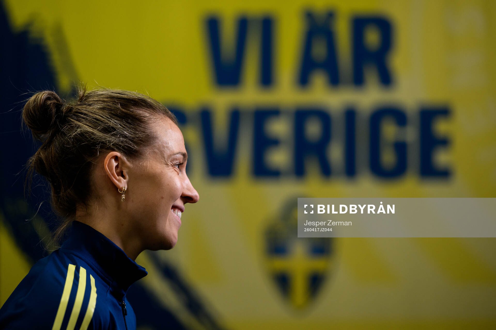Julia Zigiotti Olme of the Swedish women's national