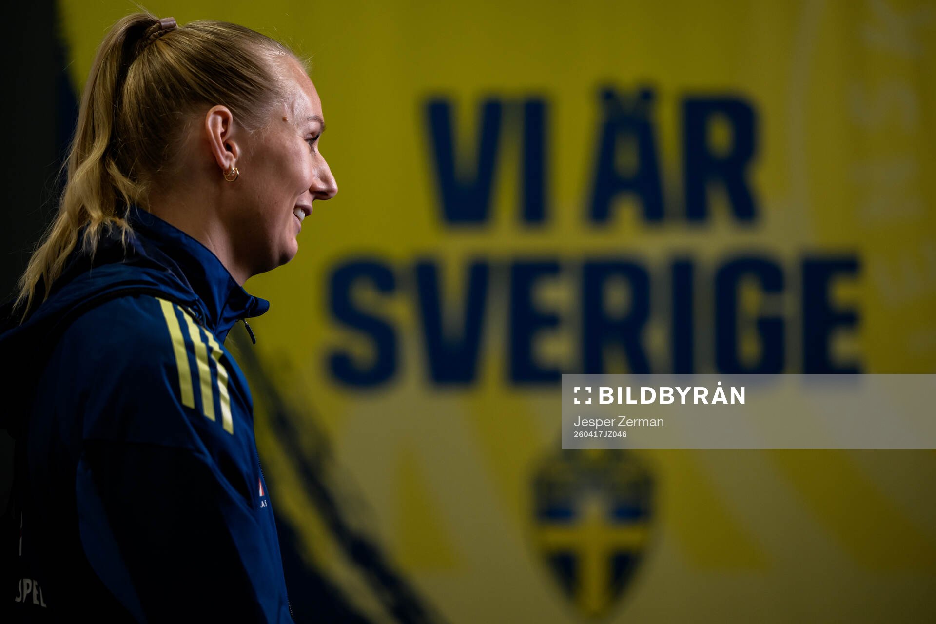 Stina Blackstenius of the Swedish women's national football