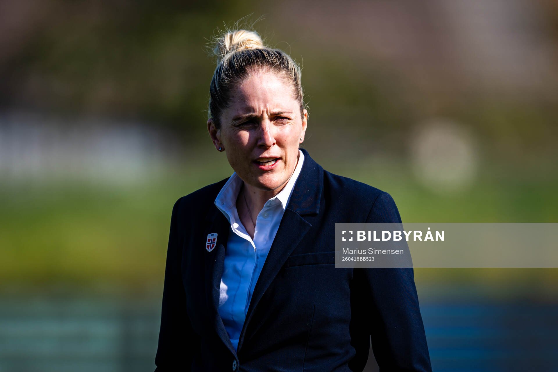 Head coach Gemma Grainger of Norway