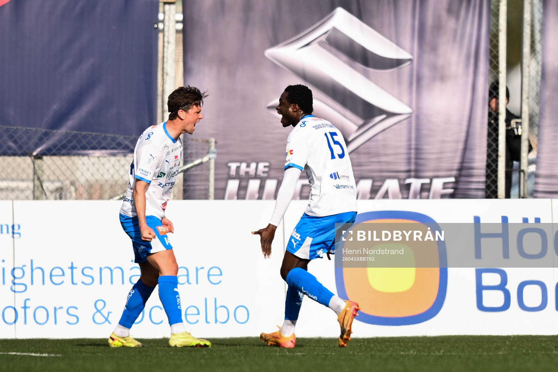 IFK Värnamos Marcus Antonsson jublar