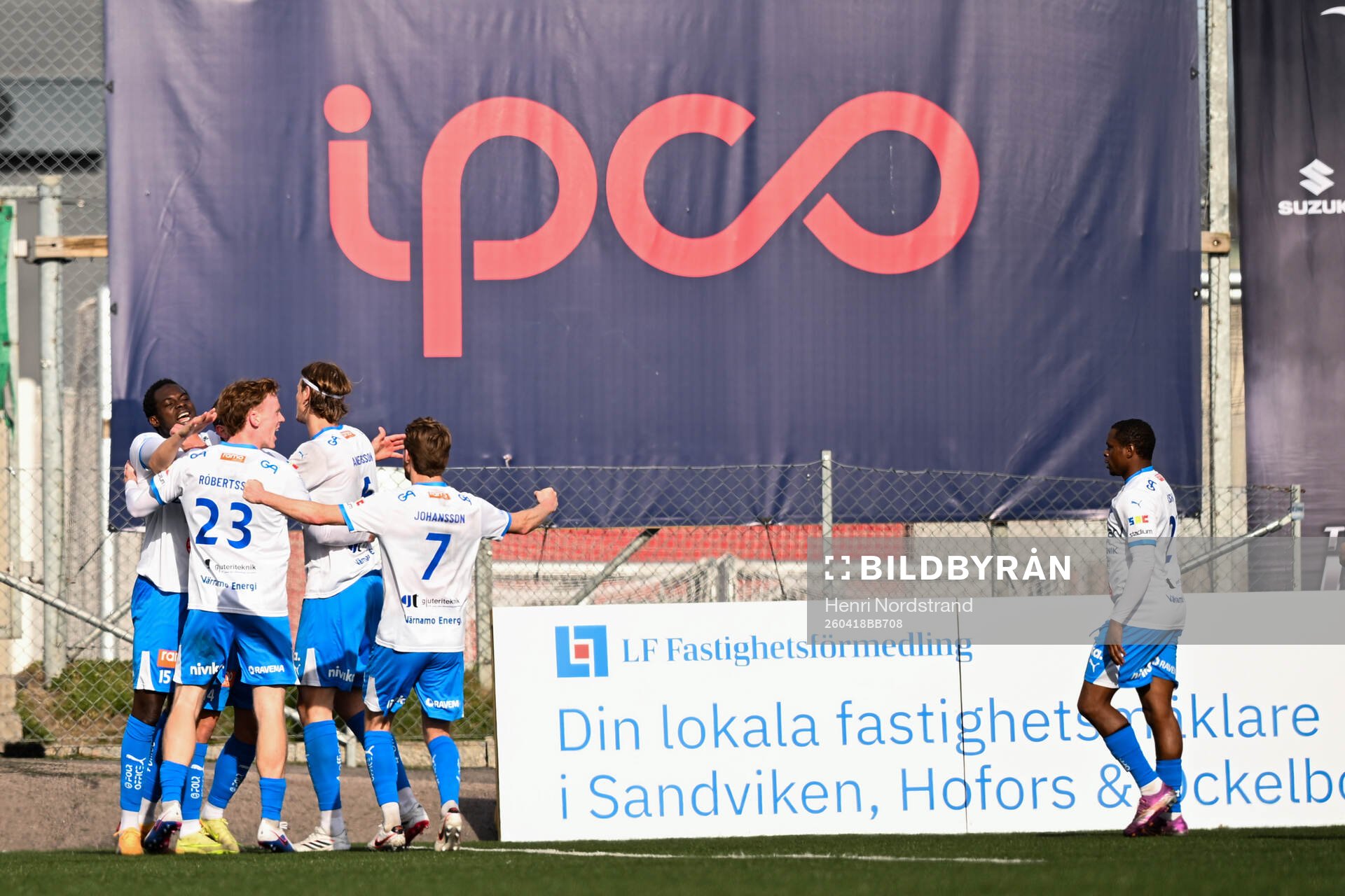 IFK Värnamos Marcus Antonsson jublar