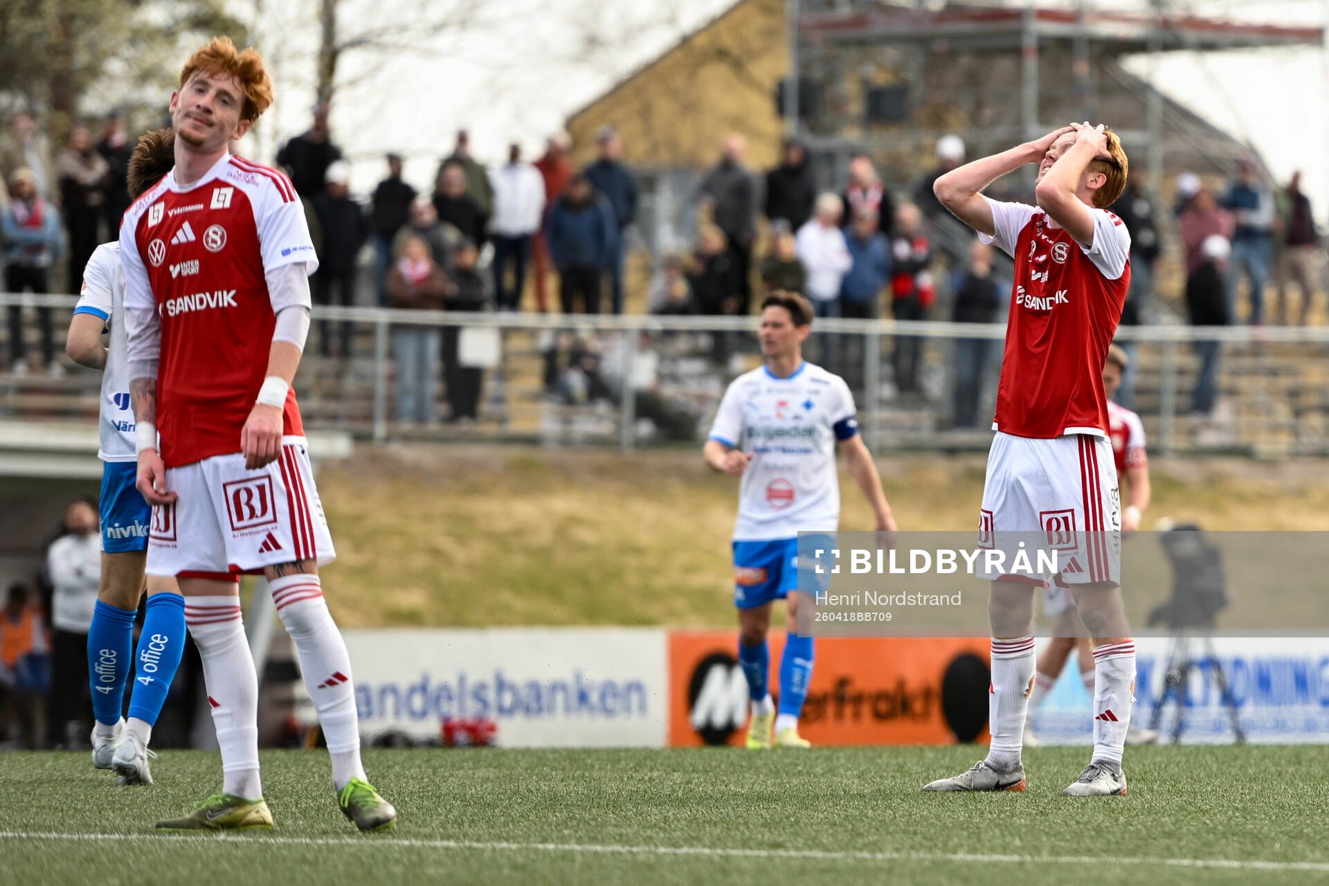 Sandvikens IFs spelare deppar