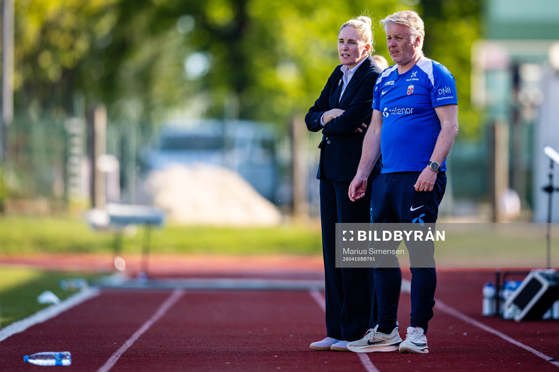 Head coach Gemma Grainger of Norway