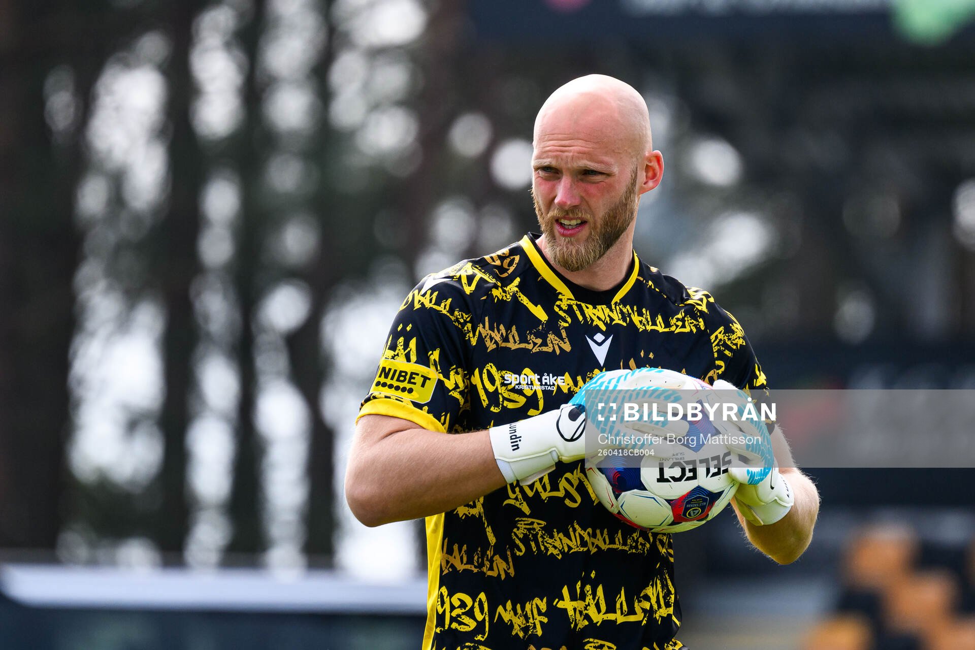 Mjällbys målvakt Alexander Lundin