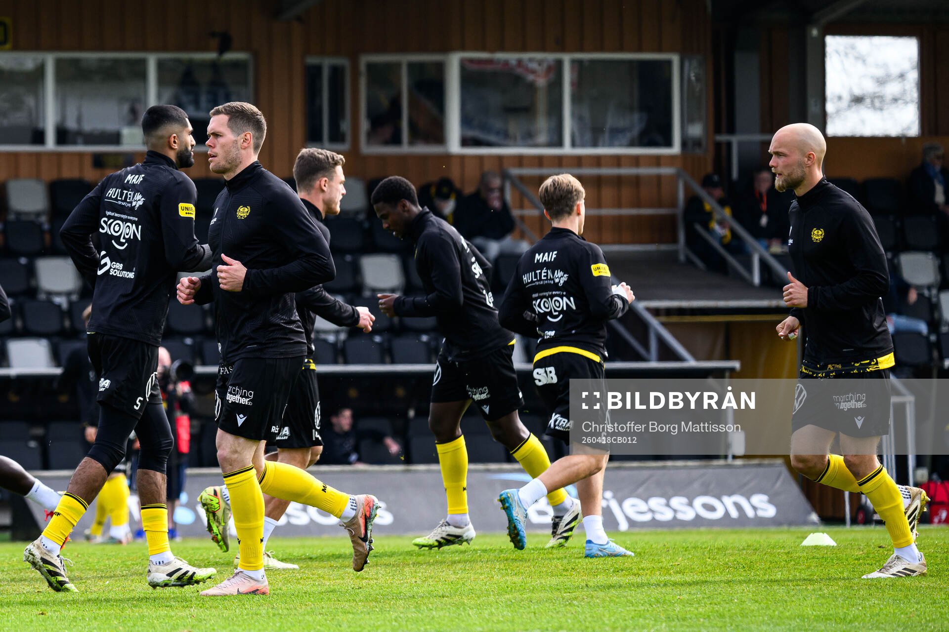 Mjällbys Jacob Bergström och Viktor Gustafson