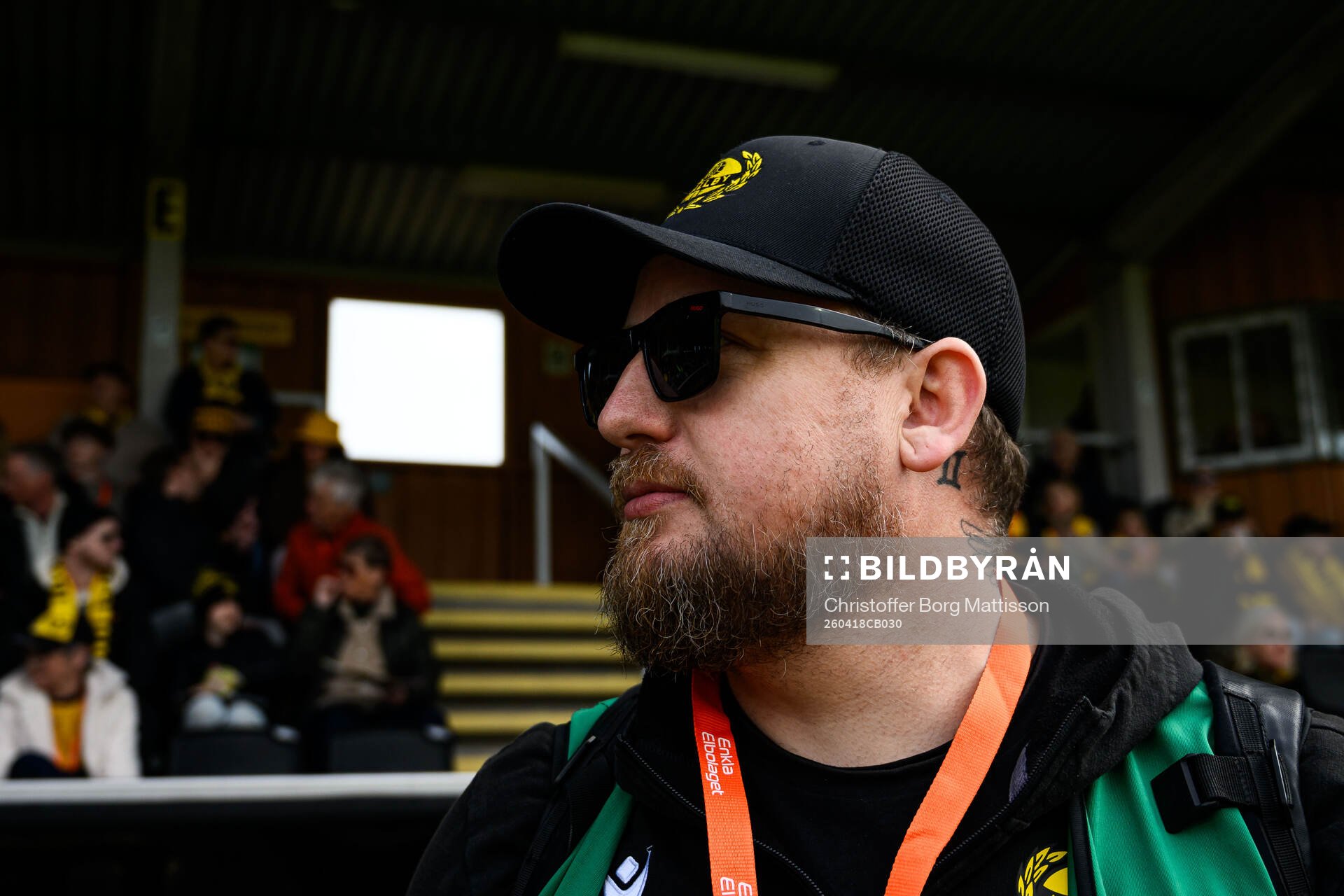 Mjällbys kommunikationschef James Wahlberg