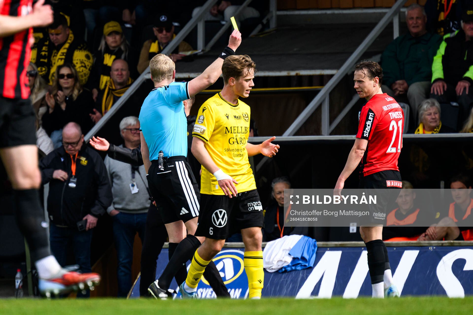 Brommapojkarnas Alex Timossi Andersson deppar