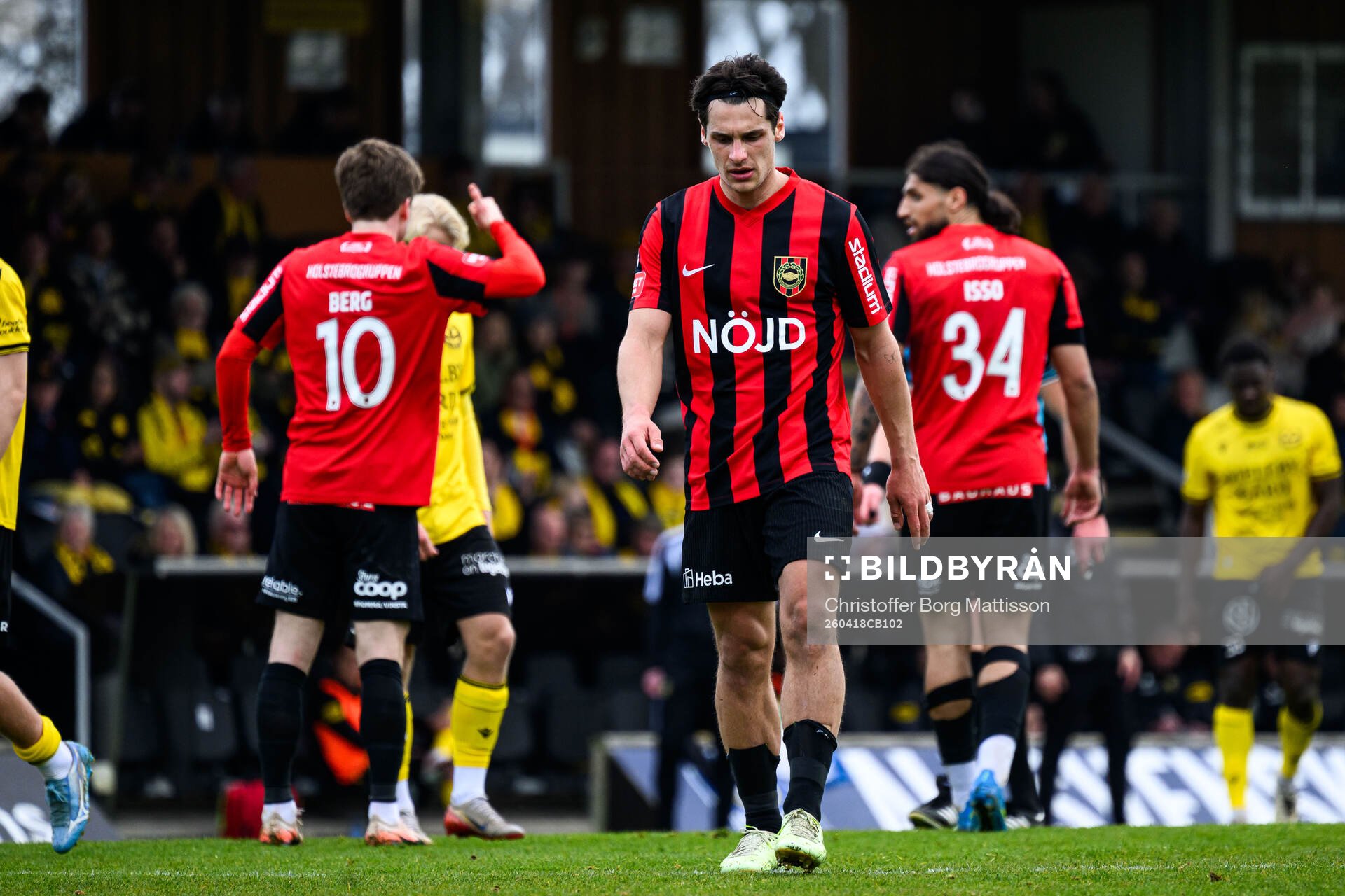 Brommapojkarnas Kevin Ackermann deppar