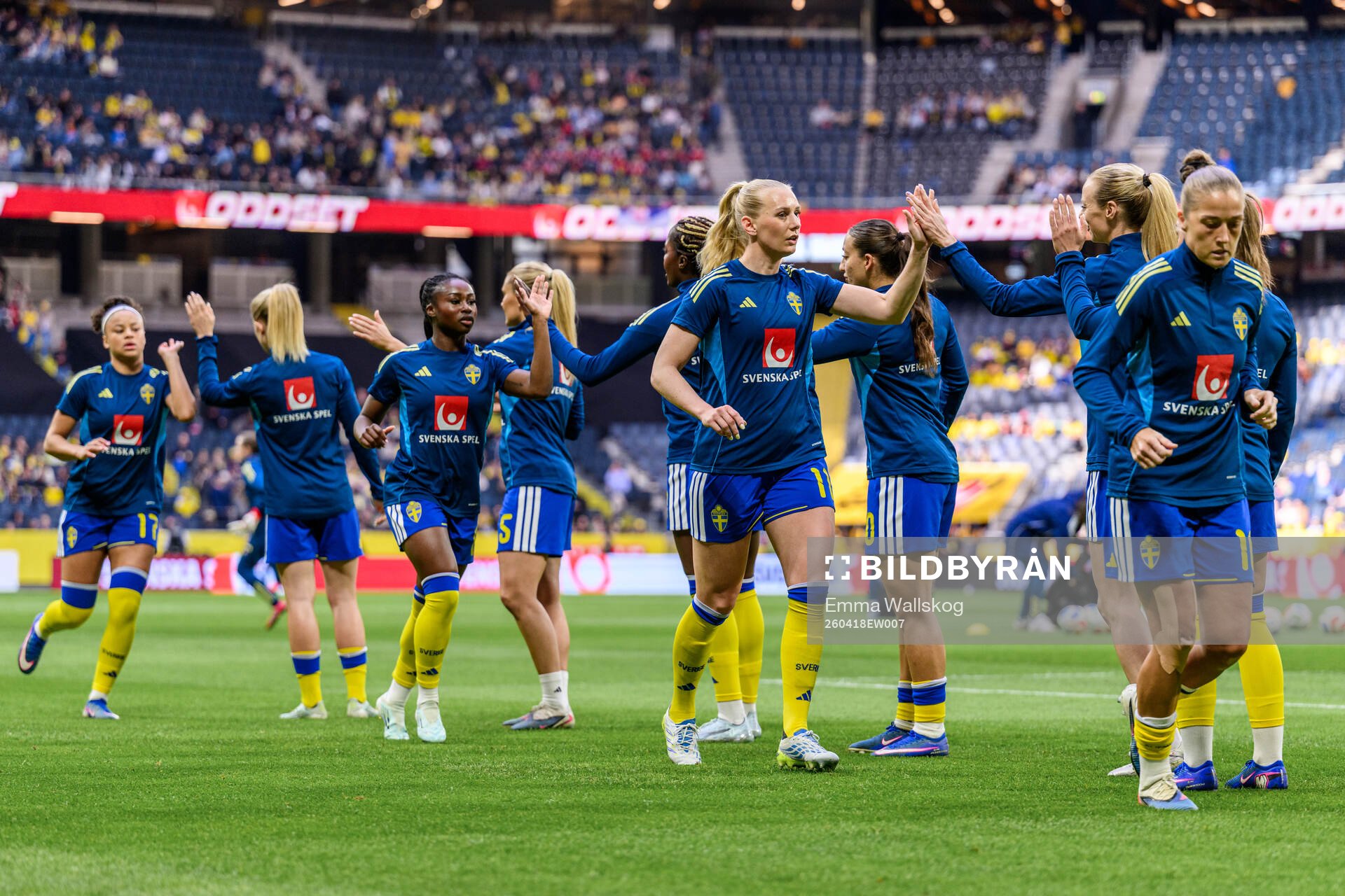 Stina Blackstenius of Sweden