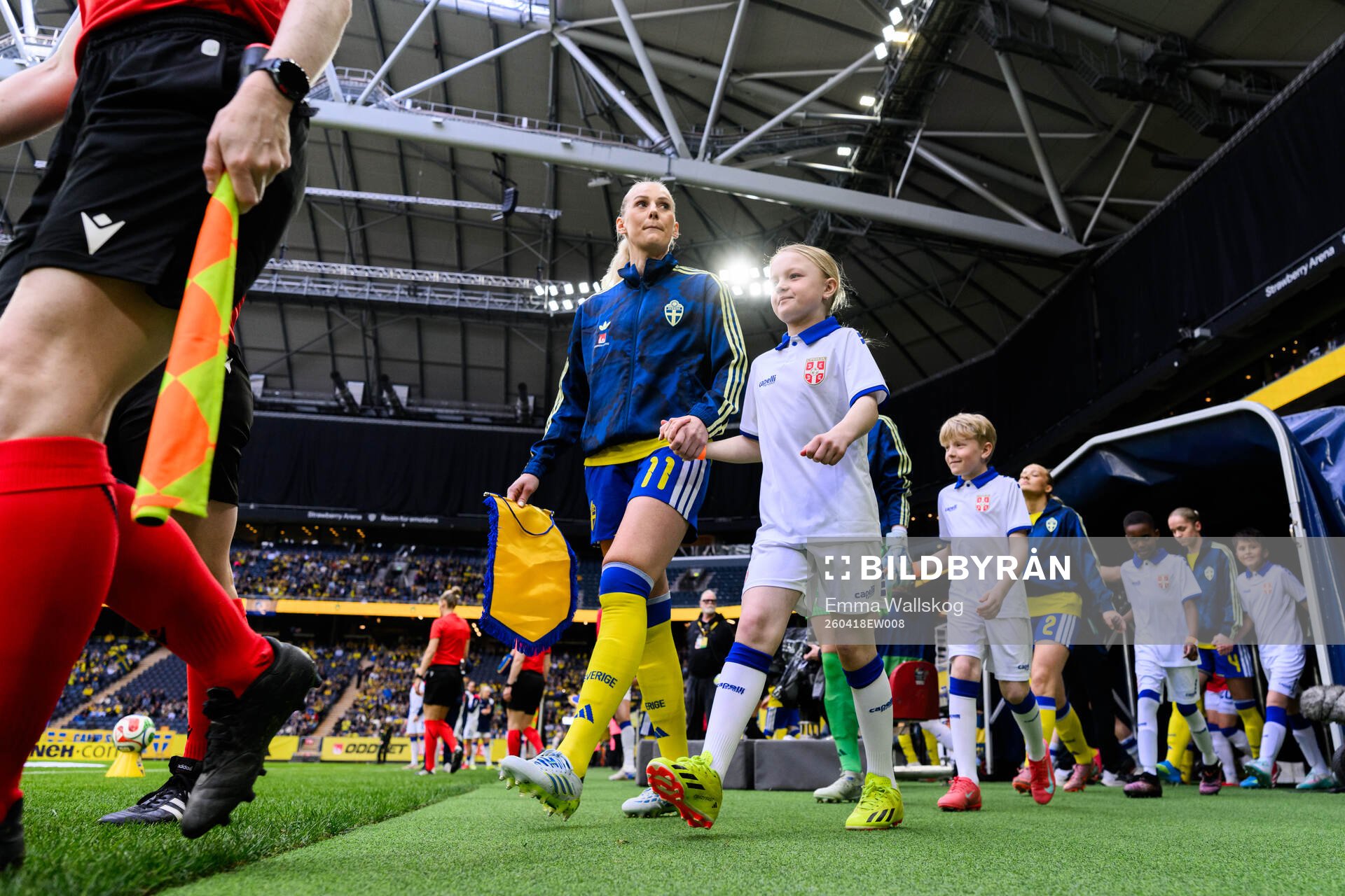Stina Blackstenius of Sweden