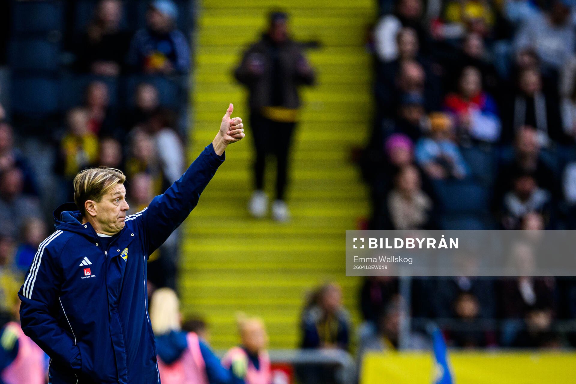 Head coach Tony Gustavsson of Sweden
