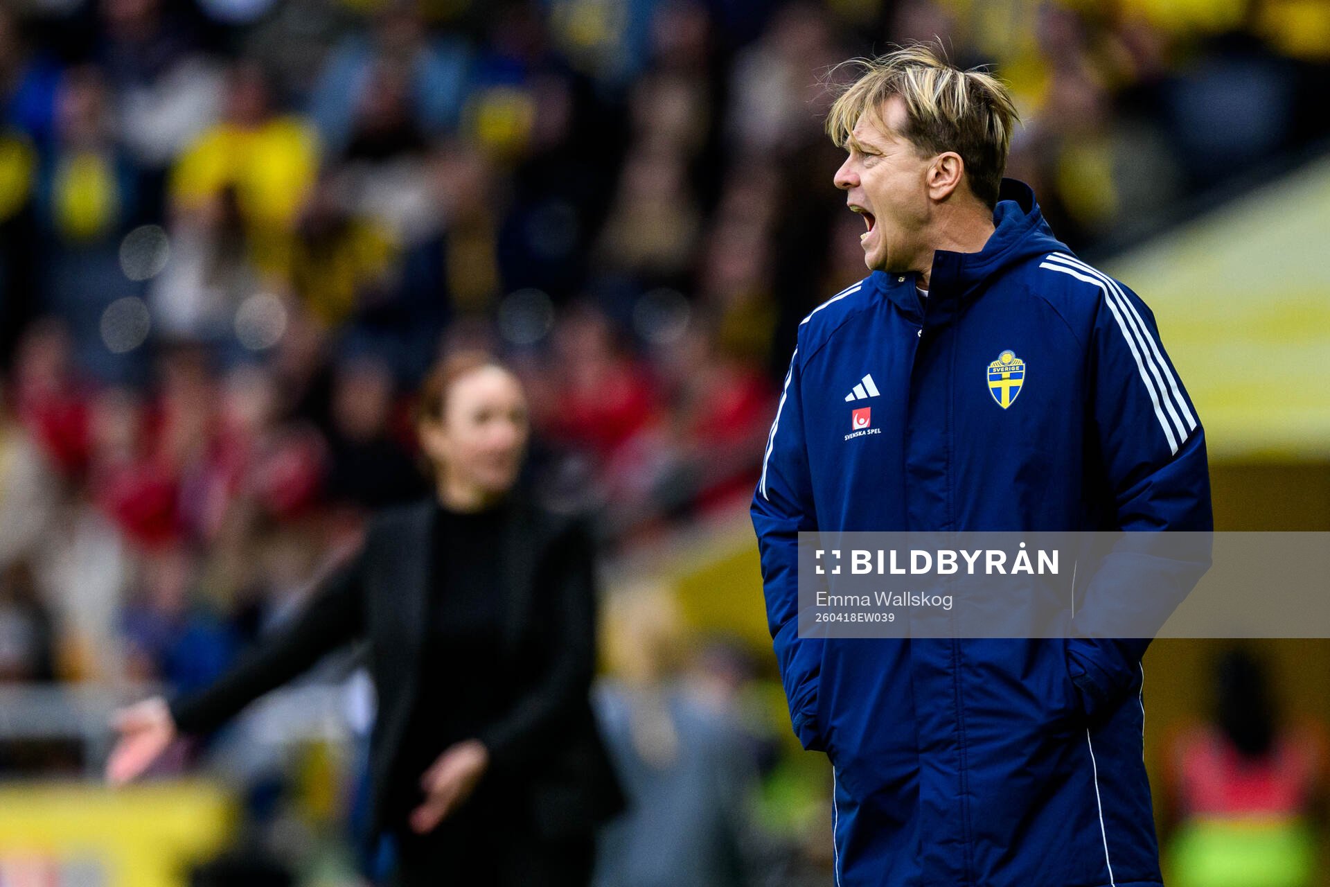 Head coach Tony Gustavsson of Sweden