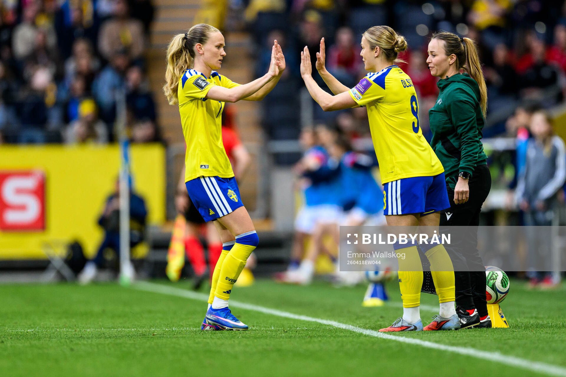 Matilda Vinberg and Beata Olsson of Sweden