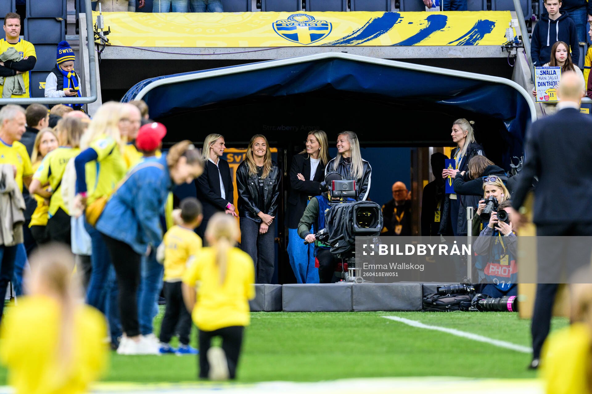 Former players of Sweden Jonna Andersson, Magdalena
