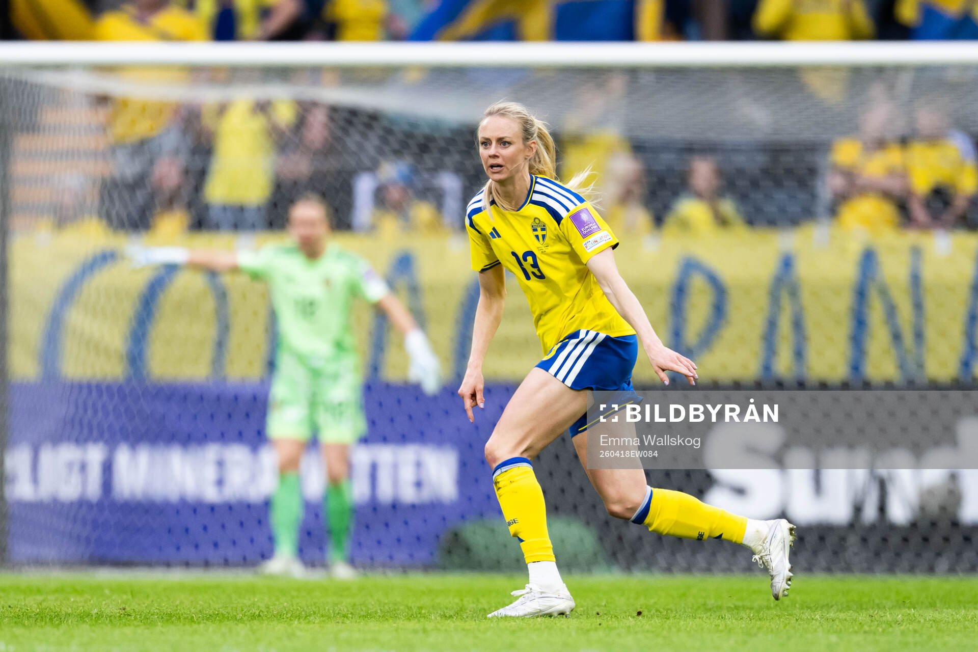Amanda Ilestedt of Sweden