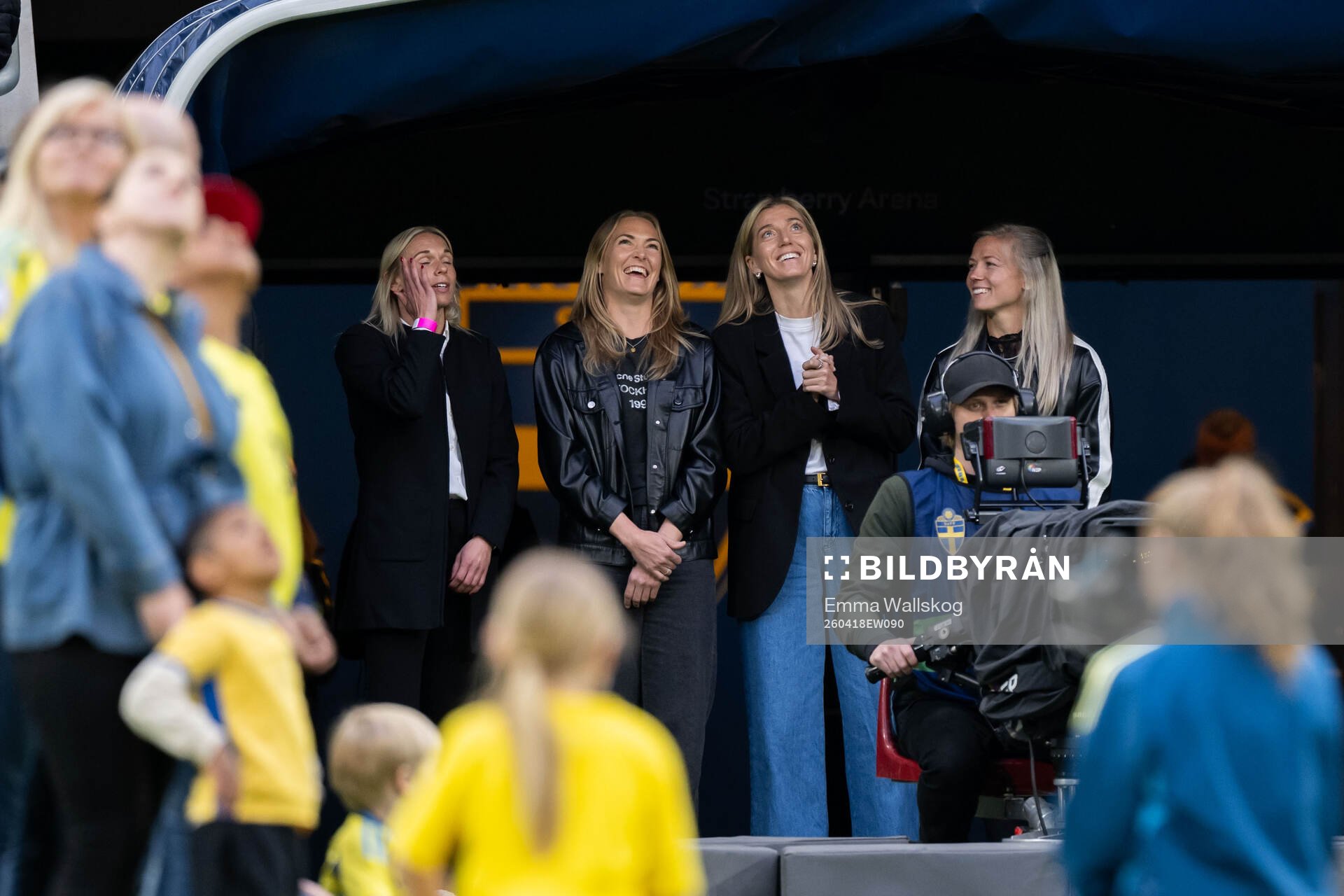 Former players of Sweden Jonna Andersson, Magdalena