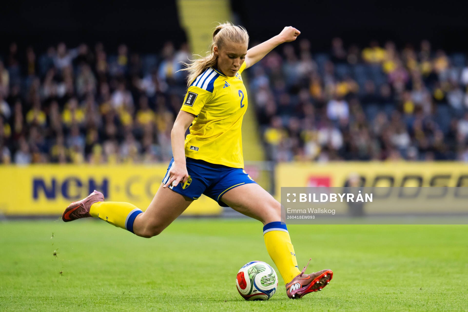 Smilla Holmberg of Sweden