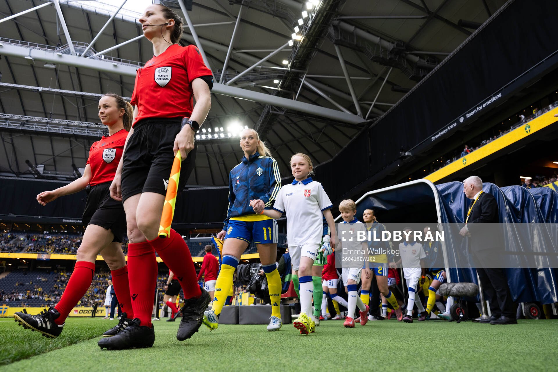 Stina Blackstenius of Sweden