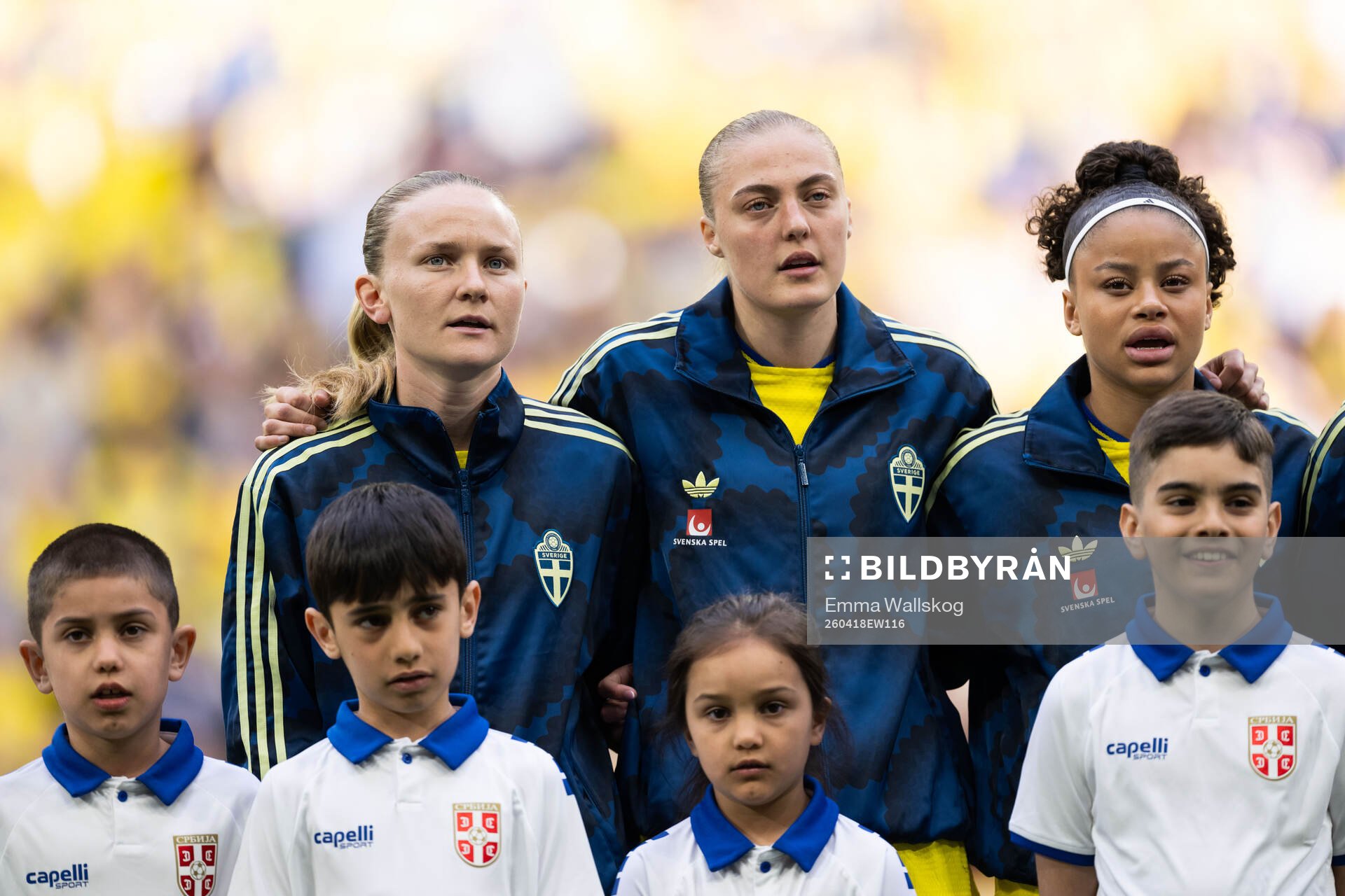 Matilda Vinberg, Elma Junttila Nelhage and Felicia